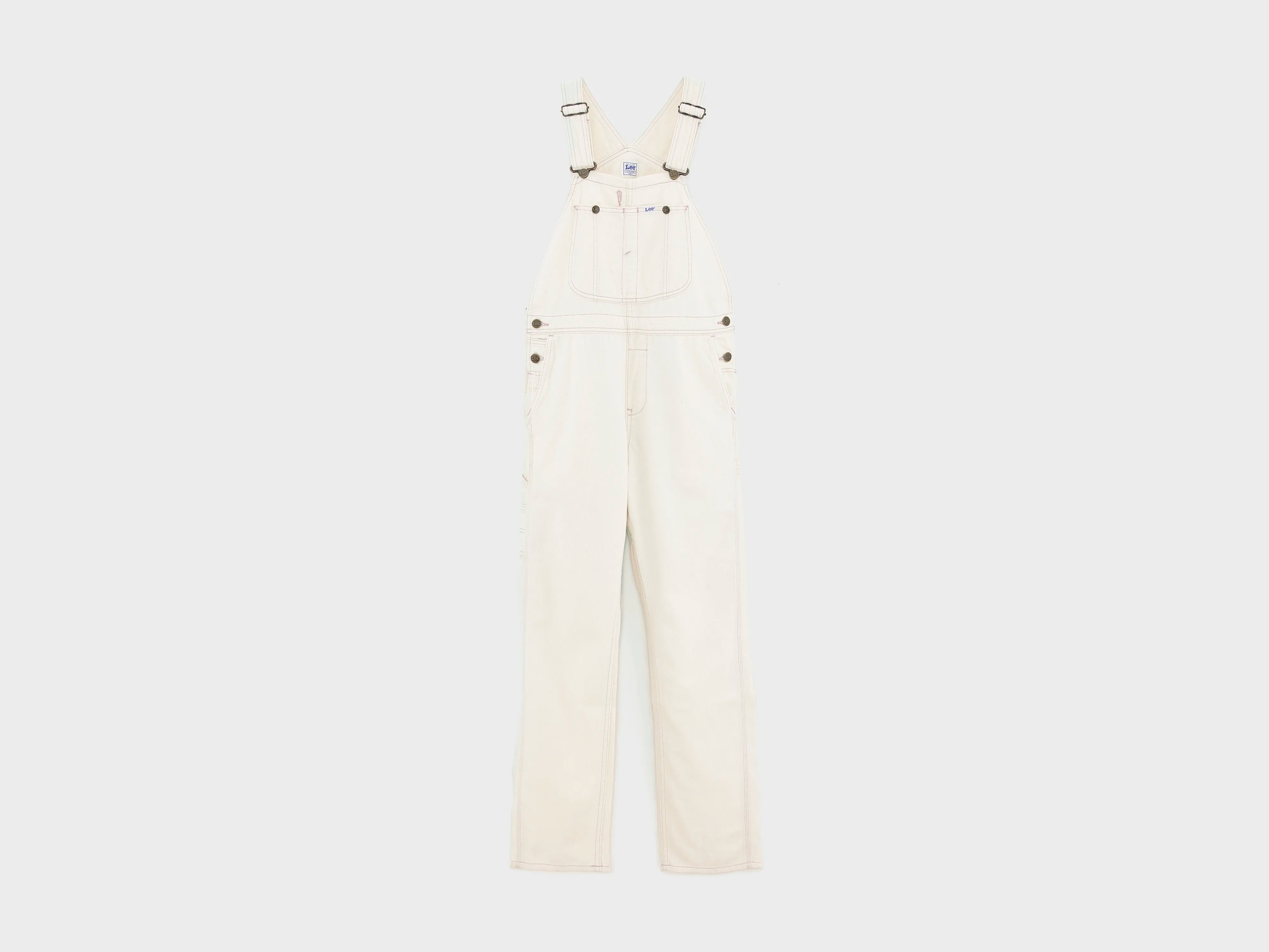 Straight Bib Overalls  (251 / W / ECRU)