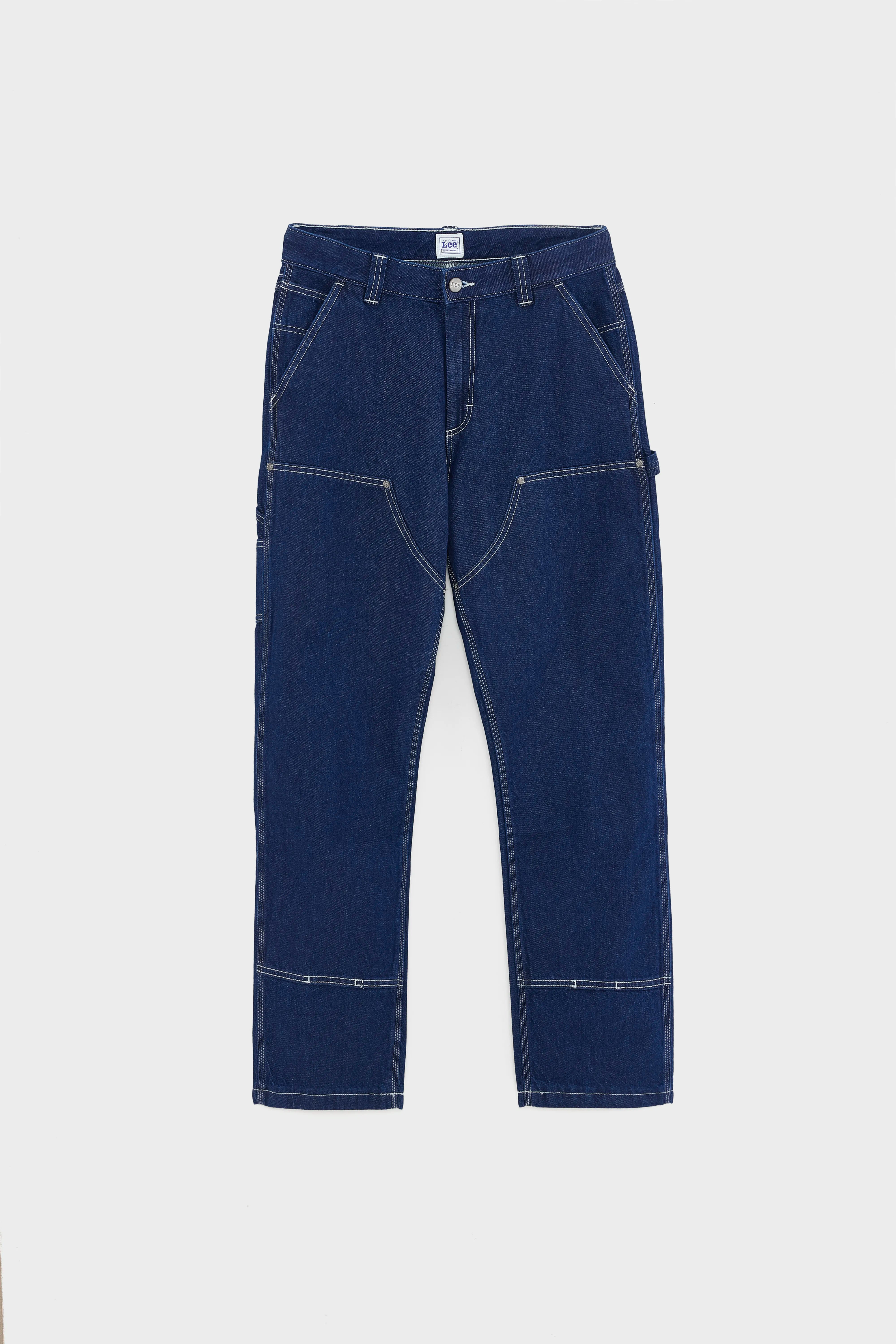 Double Knee Carpenter Raw Jeans For Men | Bellerose