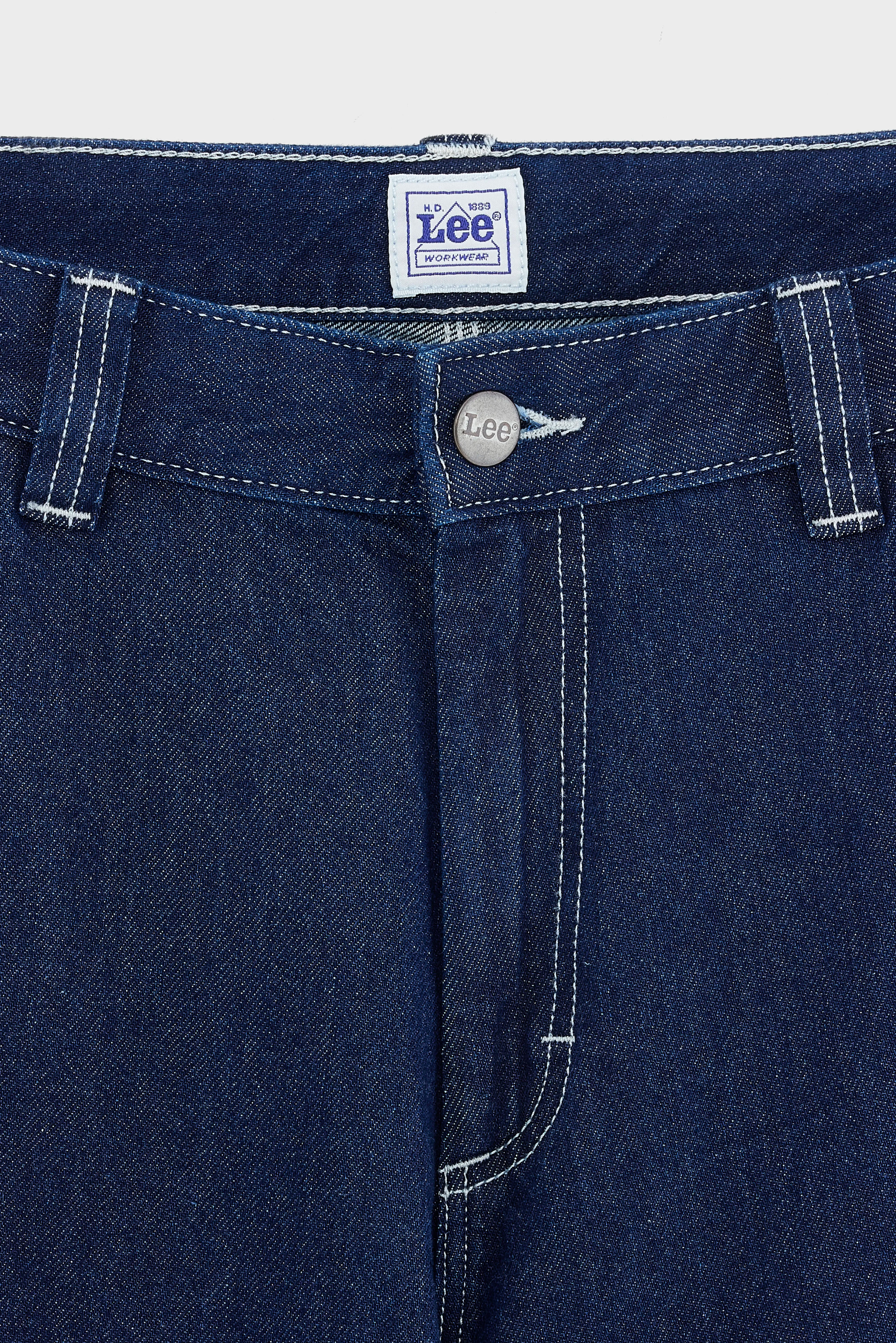 Double Knee Carpenter Raw Jeans  (251 / M / BLUE)