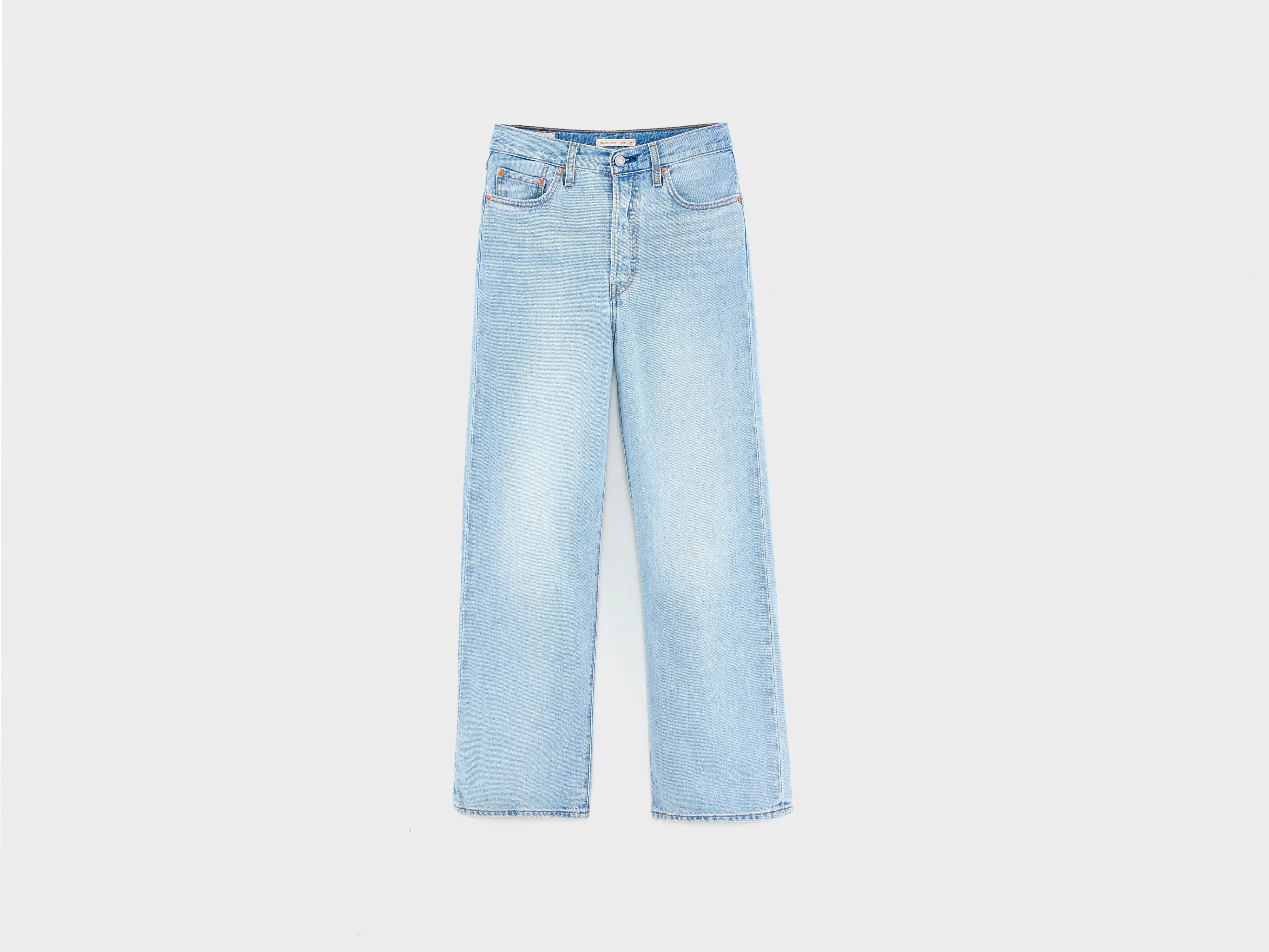 Jean Ribcage Straight Ankle (242 / W / LIGHT STONE)