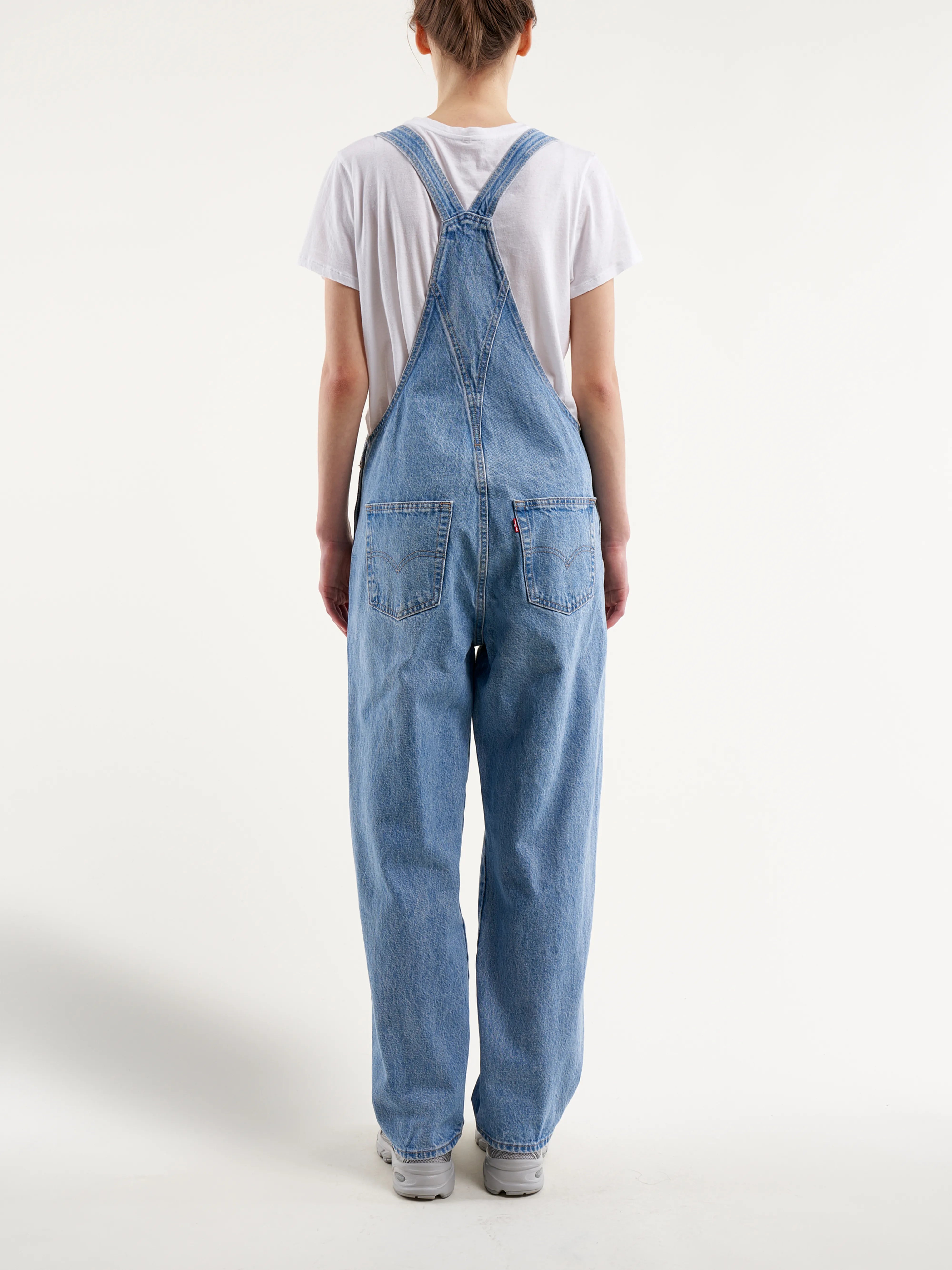 vintage overall for women (241 / W / LT STONE WASH)