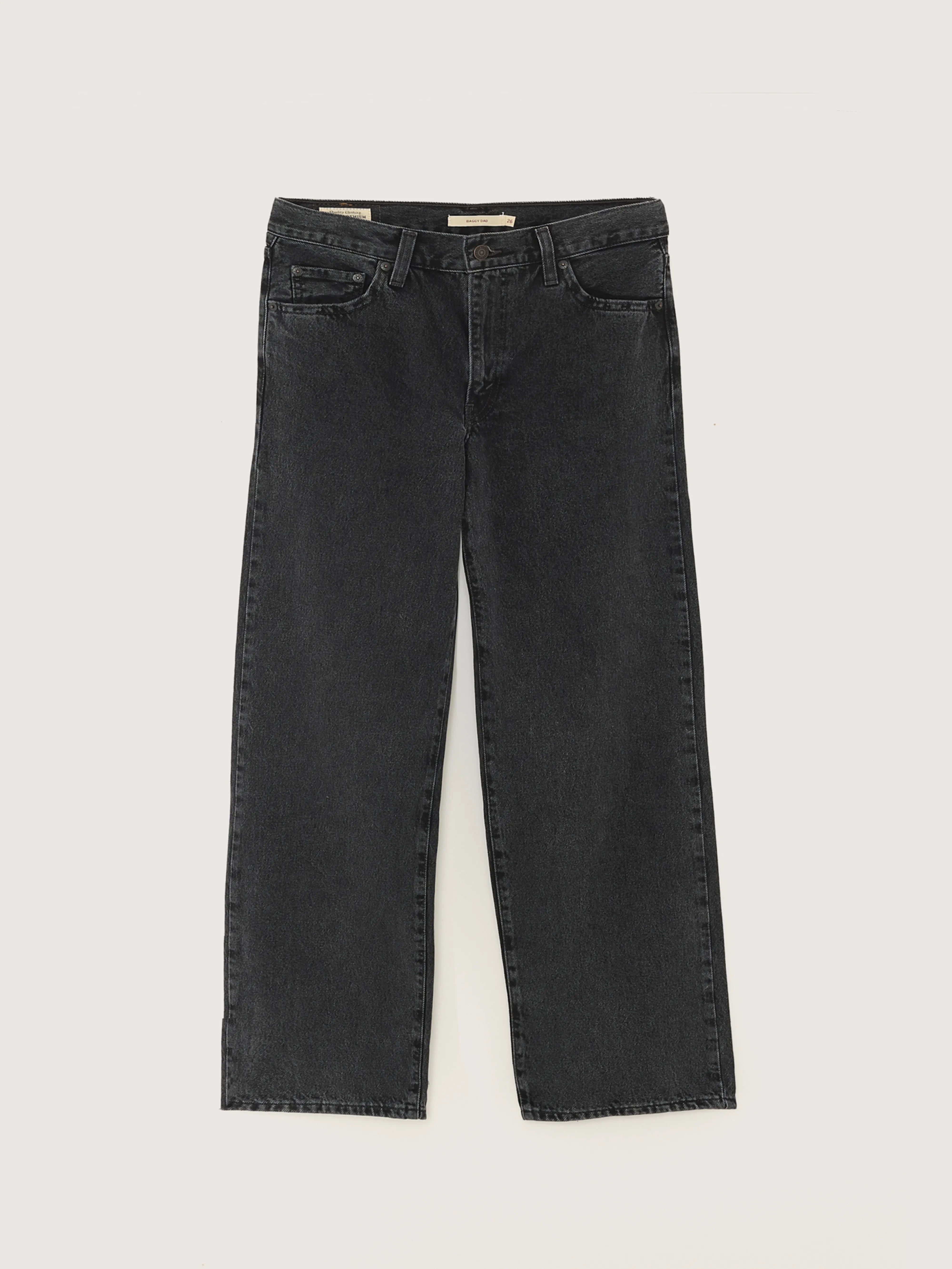 Baggy Dad Jeans (242 / W / BLACK)