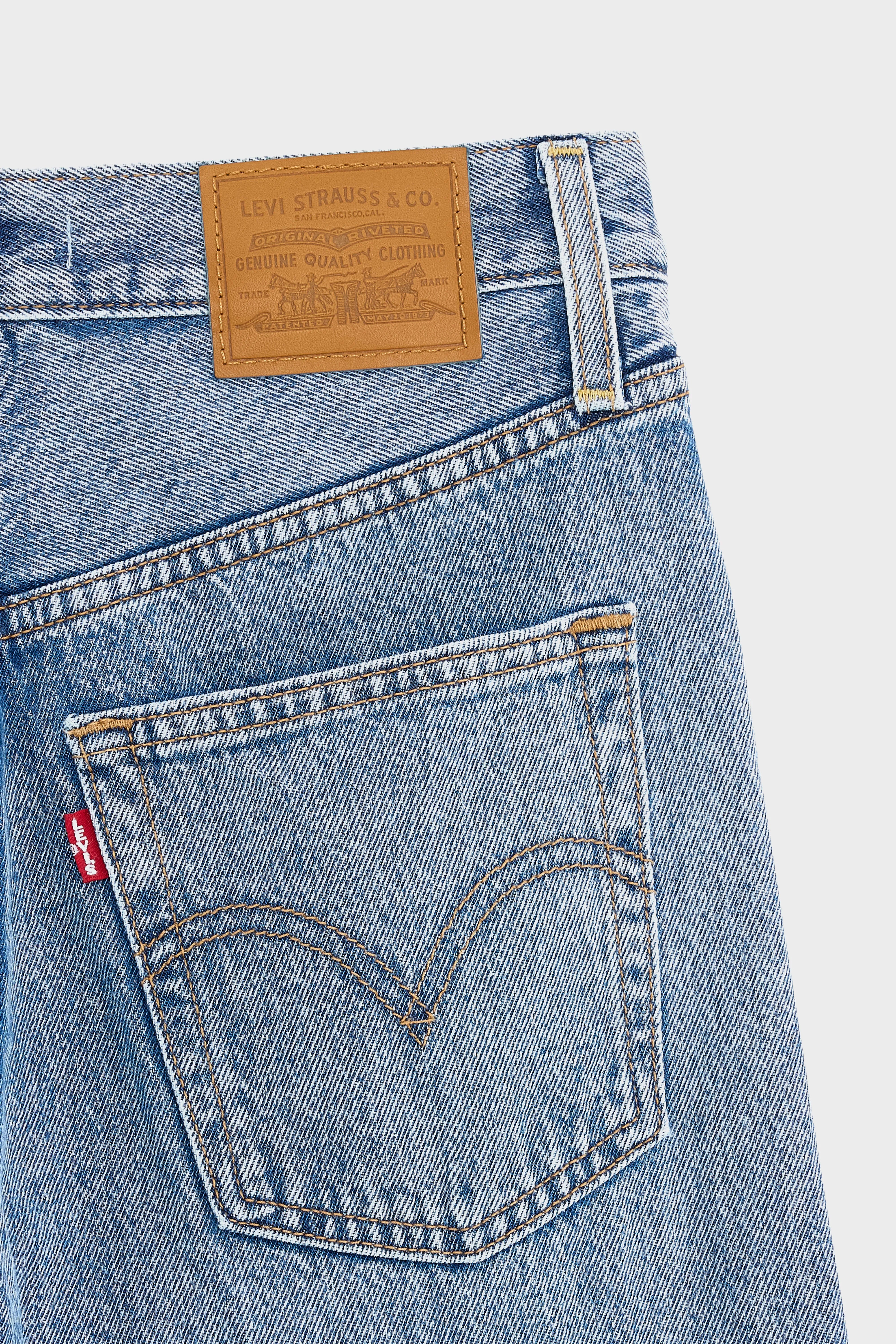 Jean Ribcage Wide Leg (242 / W / LT STONE WASH)