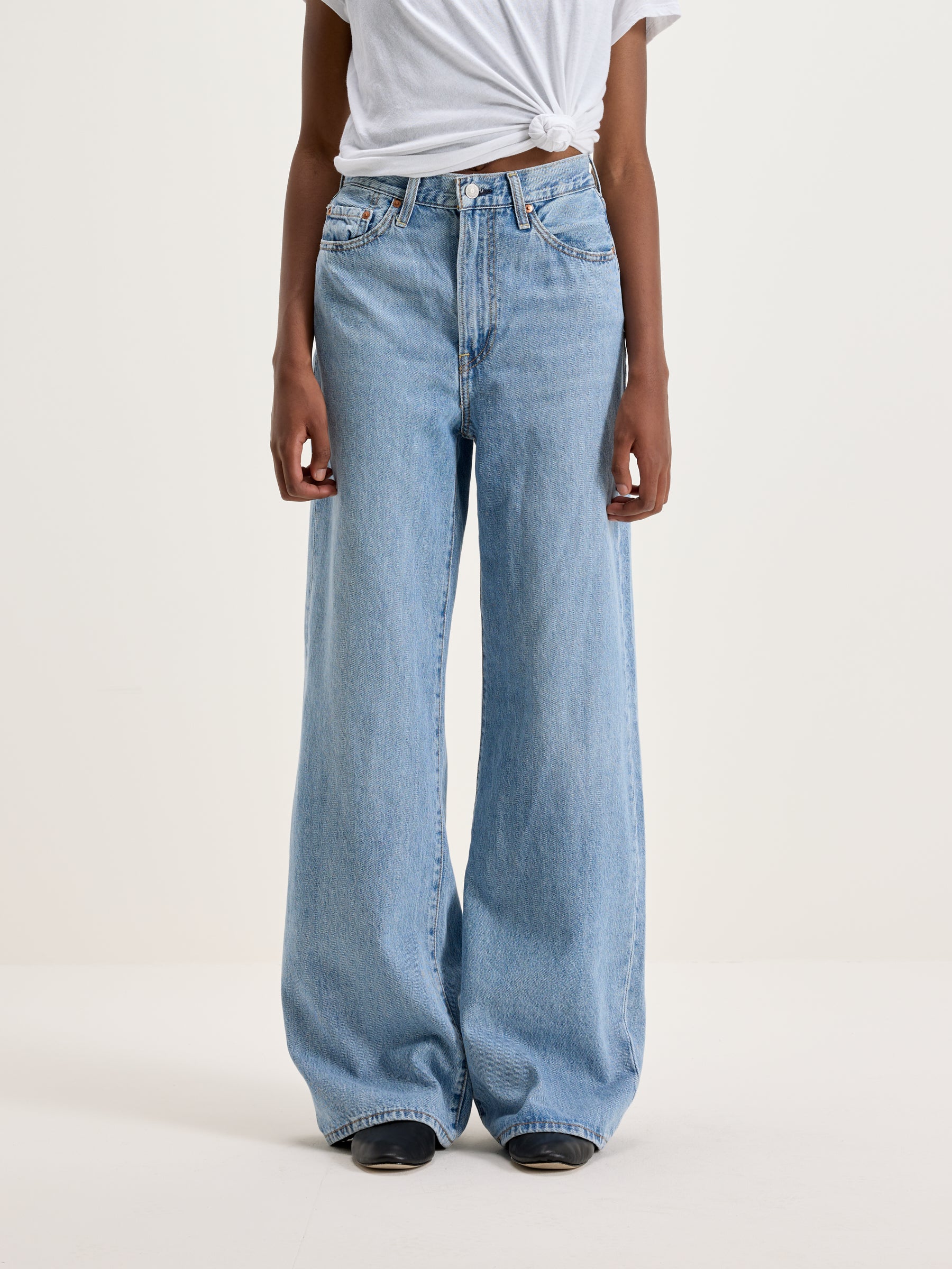 Ribcage Wide Leg Jeans For Women | Bellerose