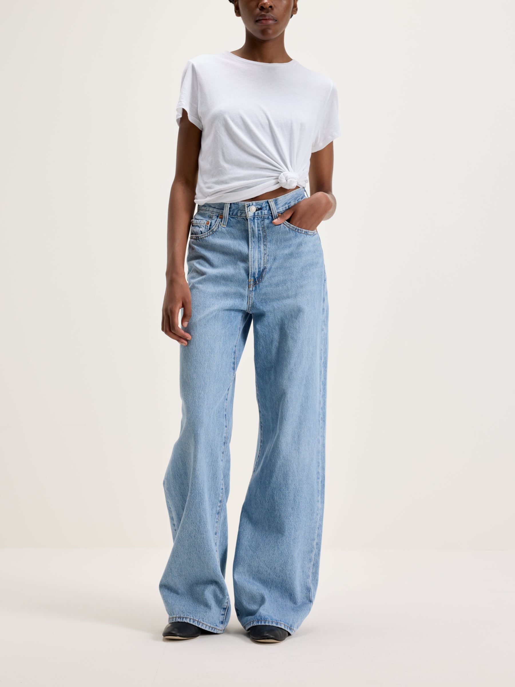 Ribcage Wide Leg Jeans For Women | Bellerose