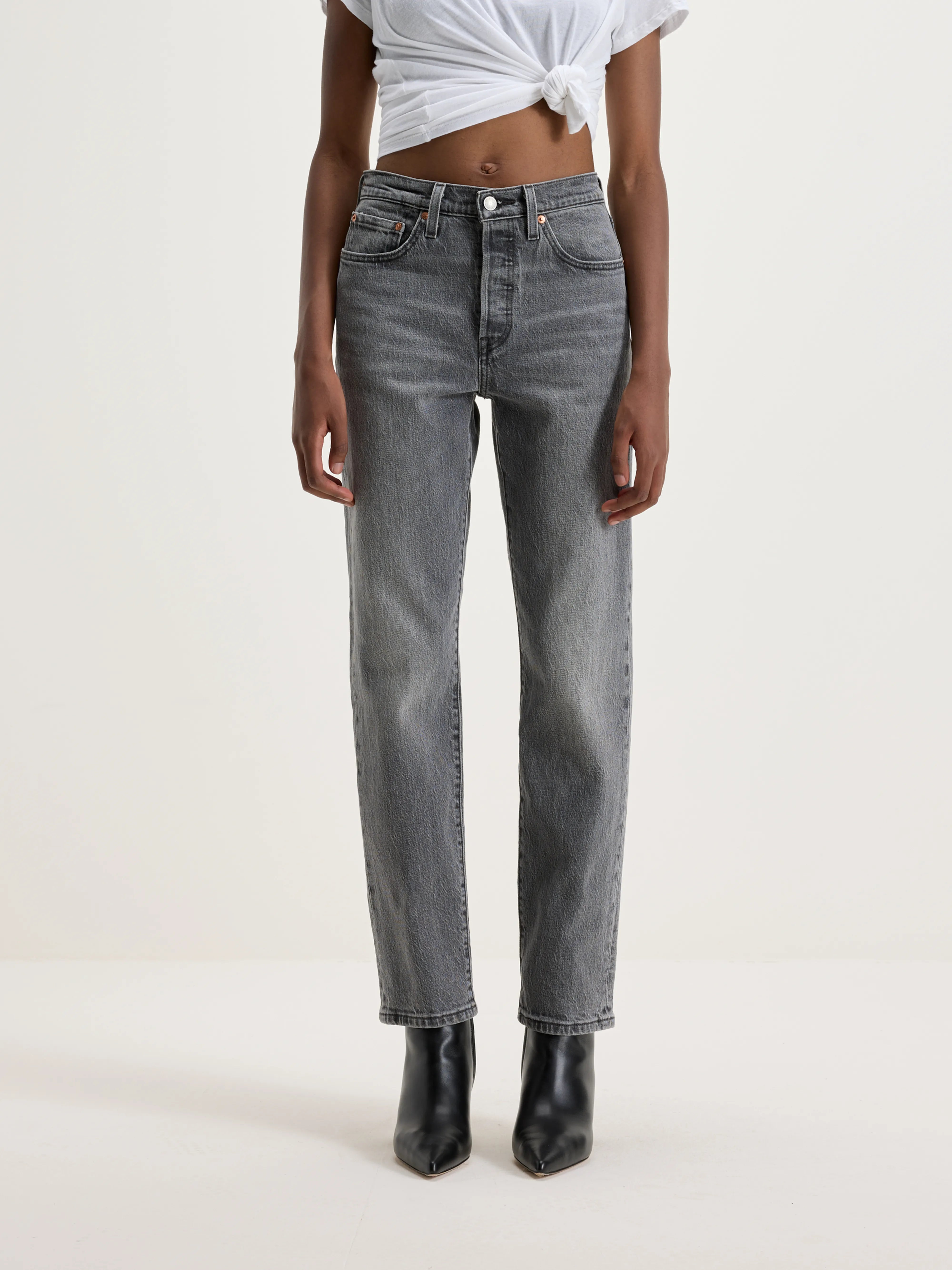501 levi's cropped jeans sales