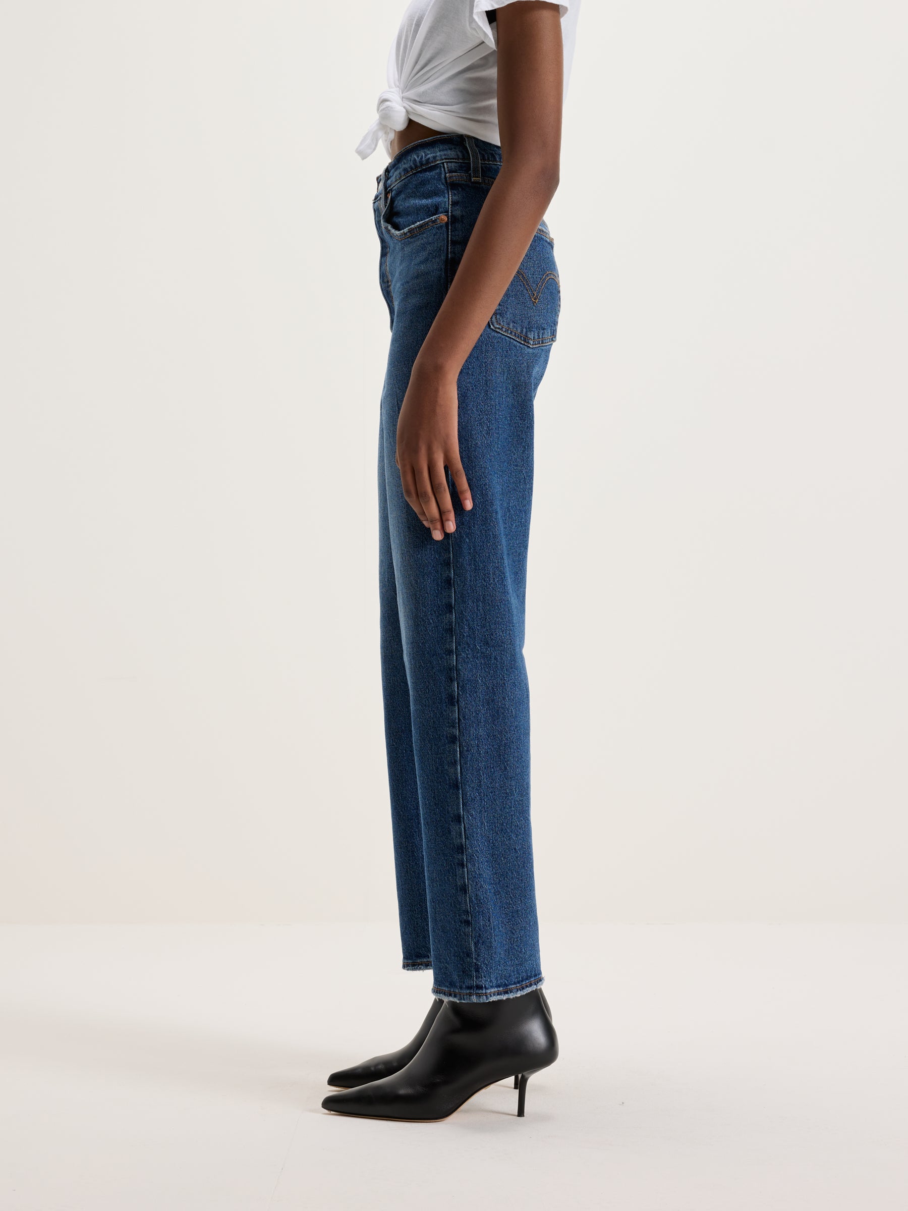 Ribcage Straight Ankle Jeans Voor Dames | Bellerose