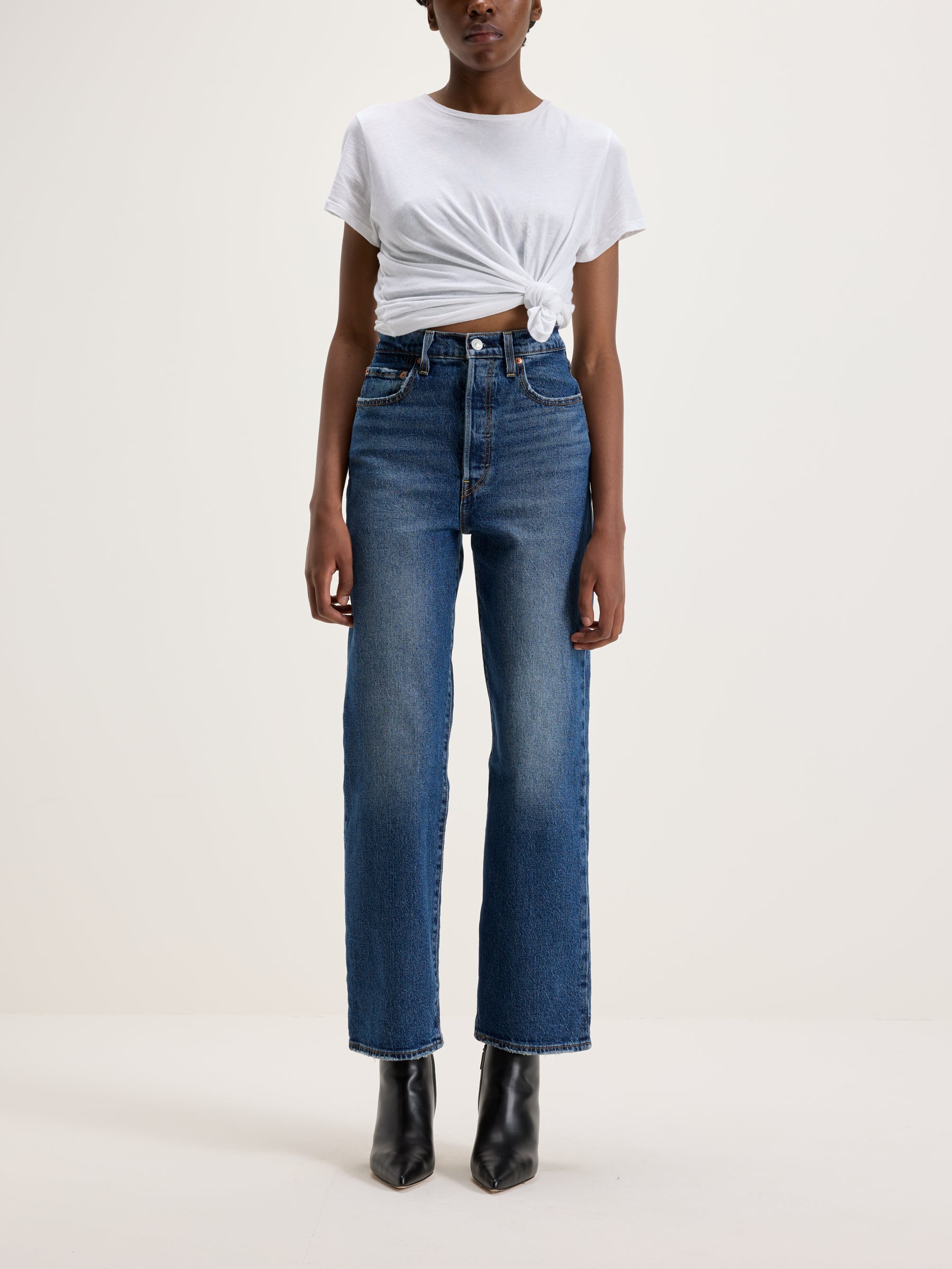 Ribcage Straight Ankle Jeans Voor Dames | Bellerose