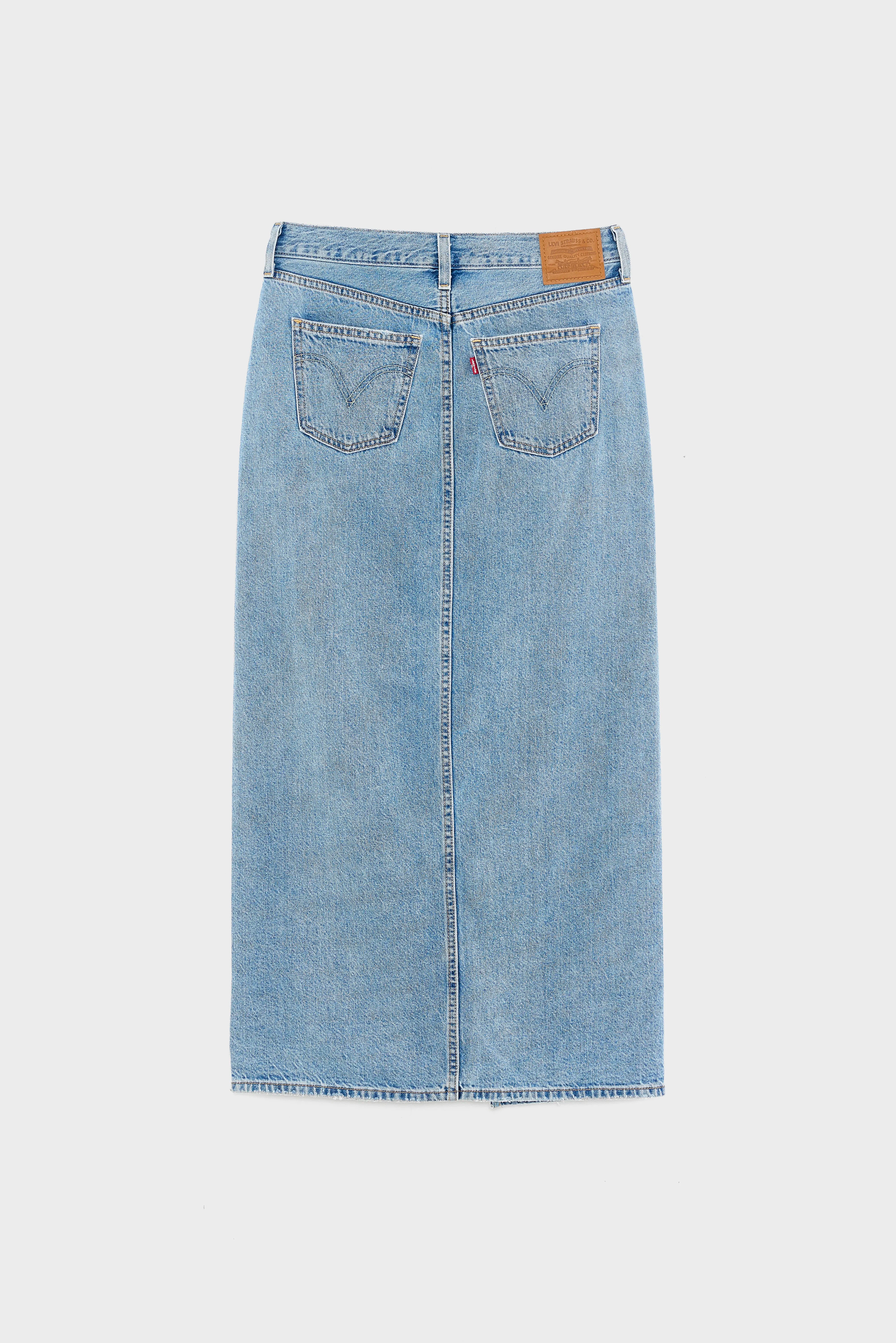 Jupe Midi Ankle Column (242 / W / LT STONE WASH)
