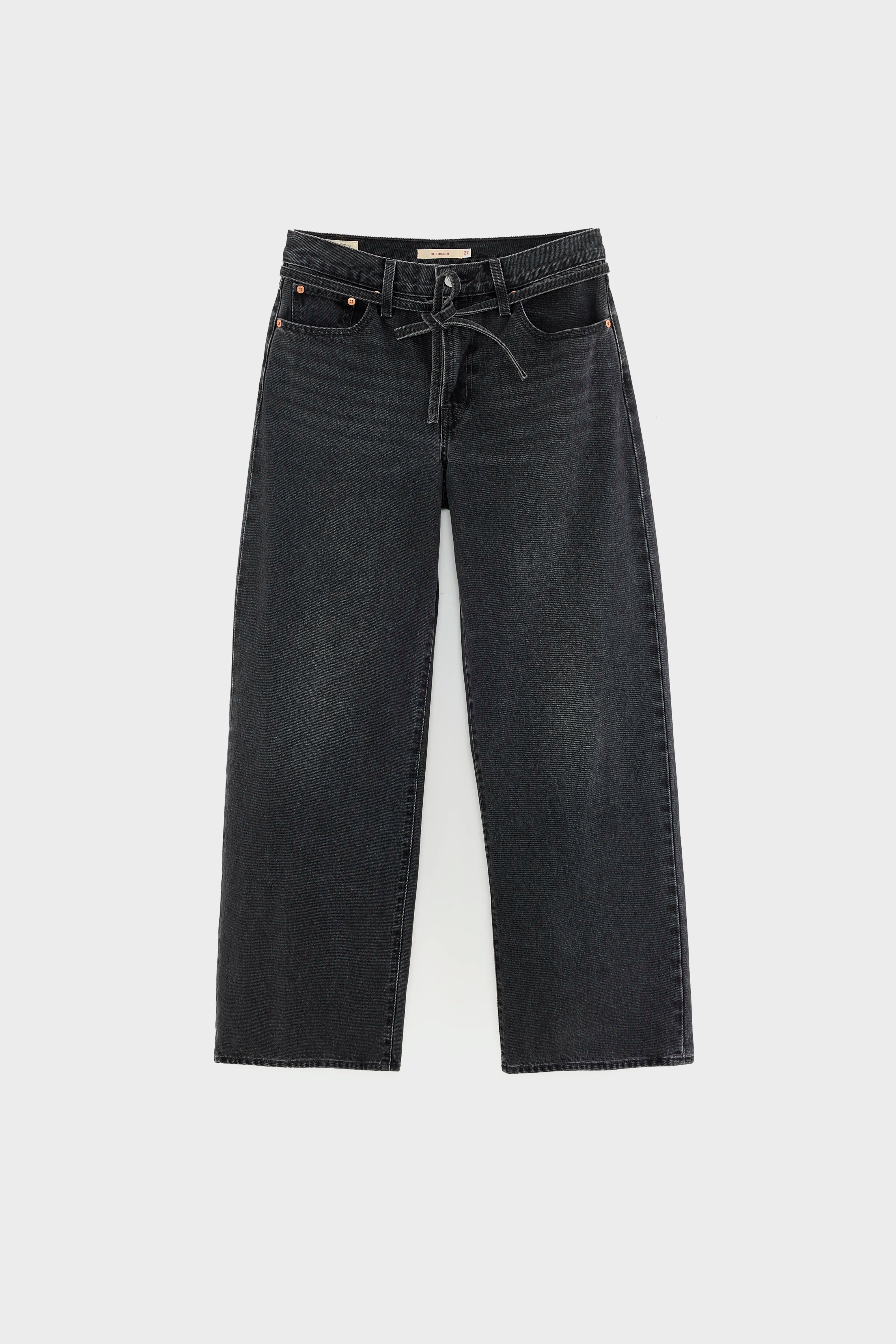 XL Straight Jeans  (251 / W / BLACK)