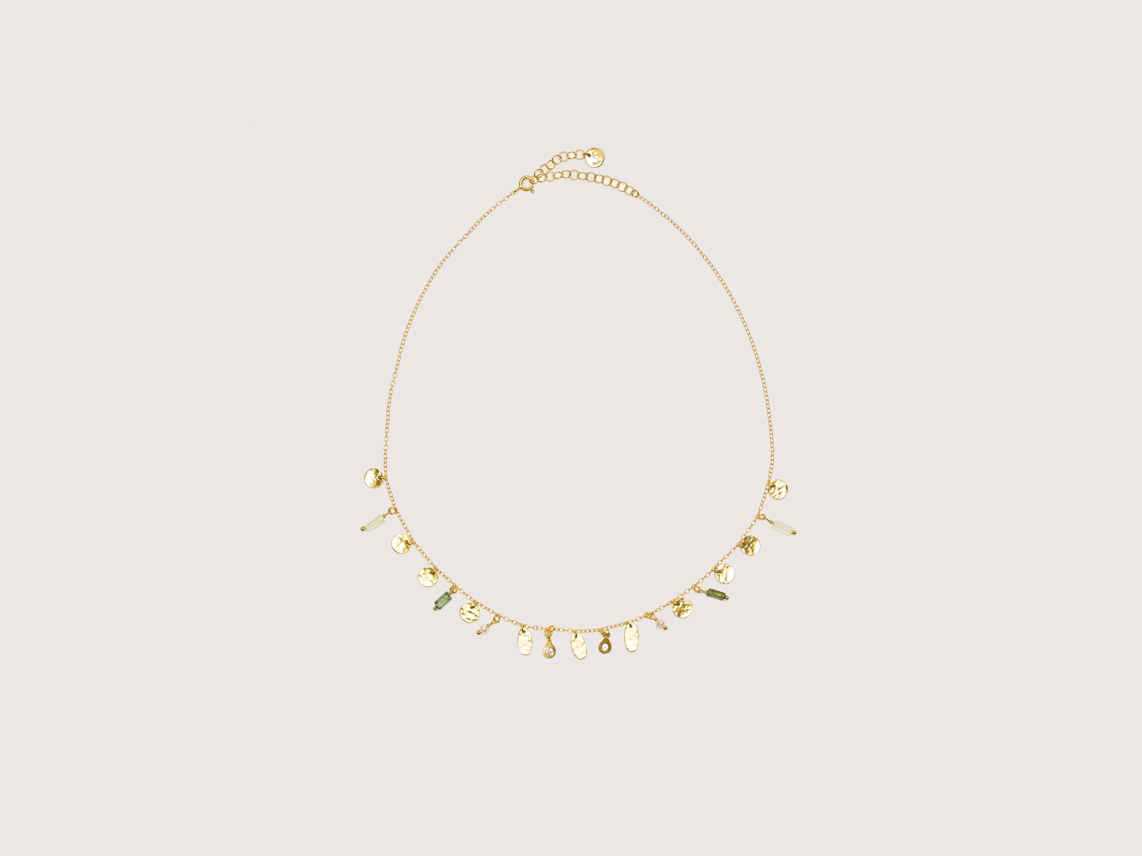 Collier de tourmaline (242 / W / GOLD)