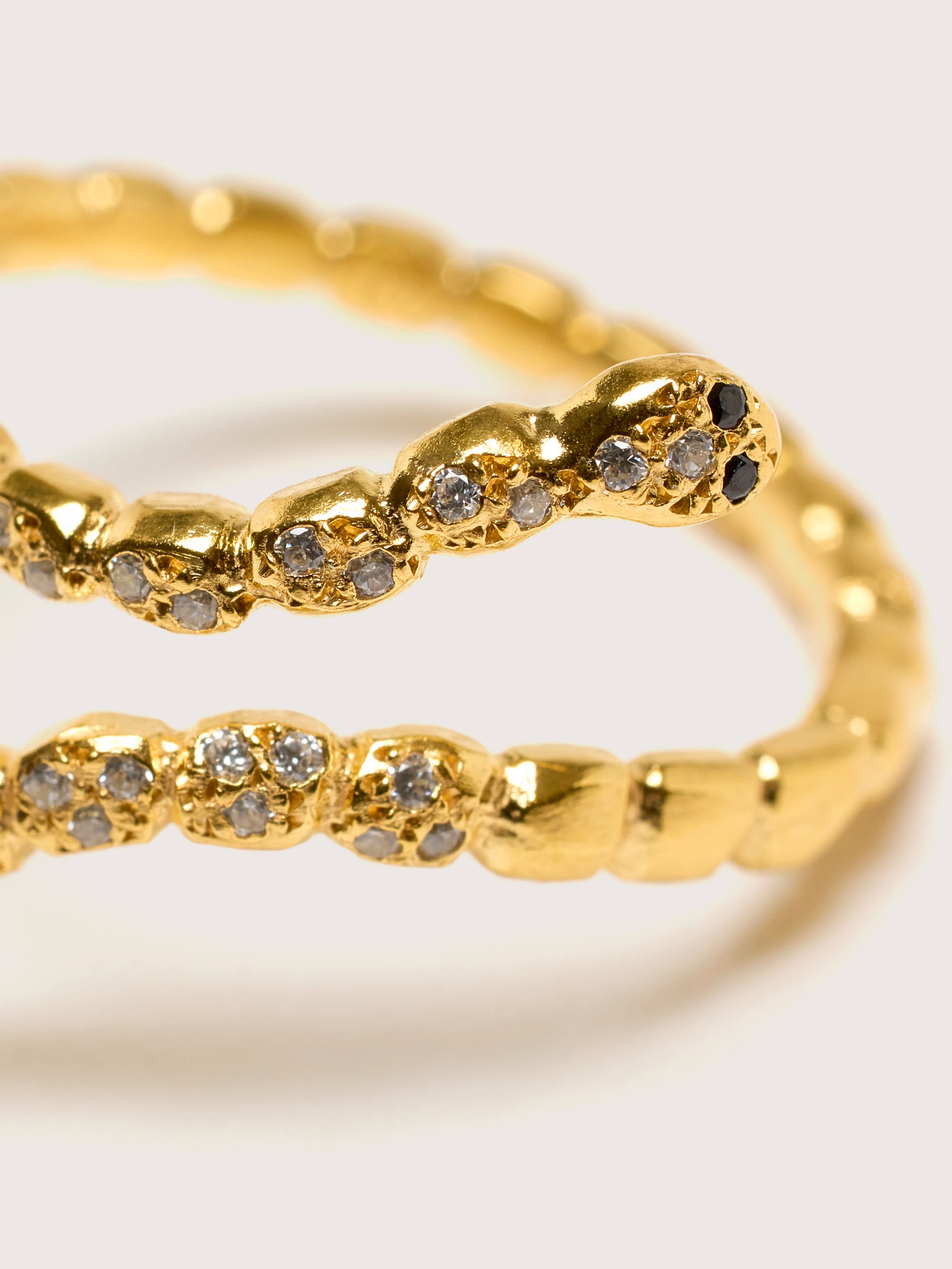 Gold Snake Ring Voor Dames | Bellerose