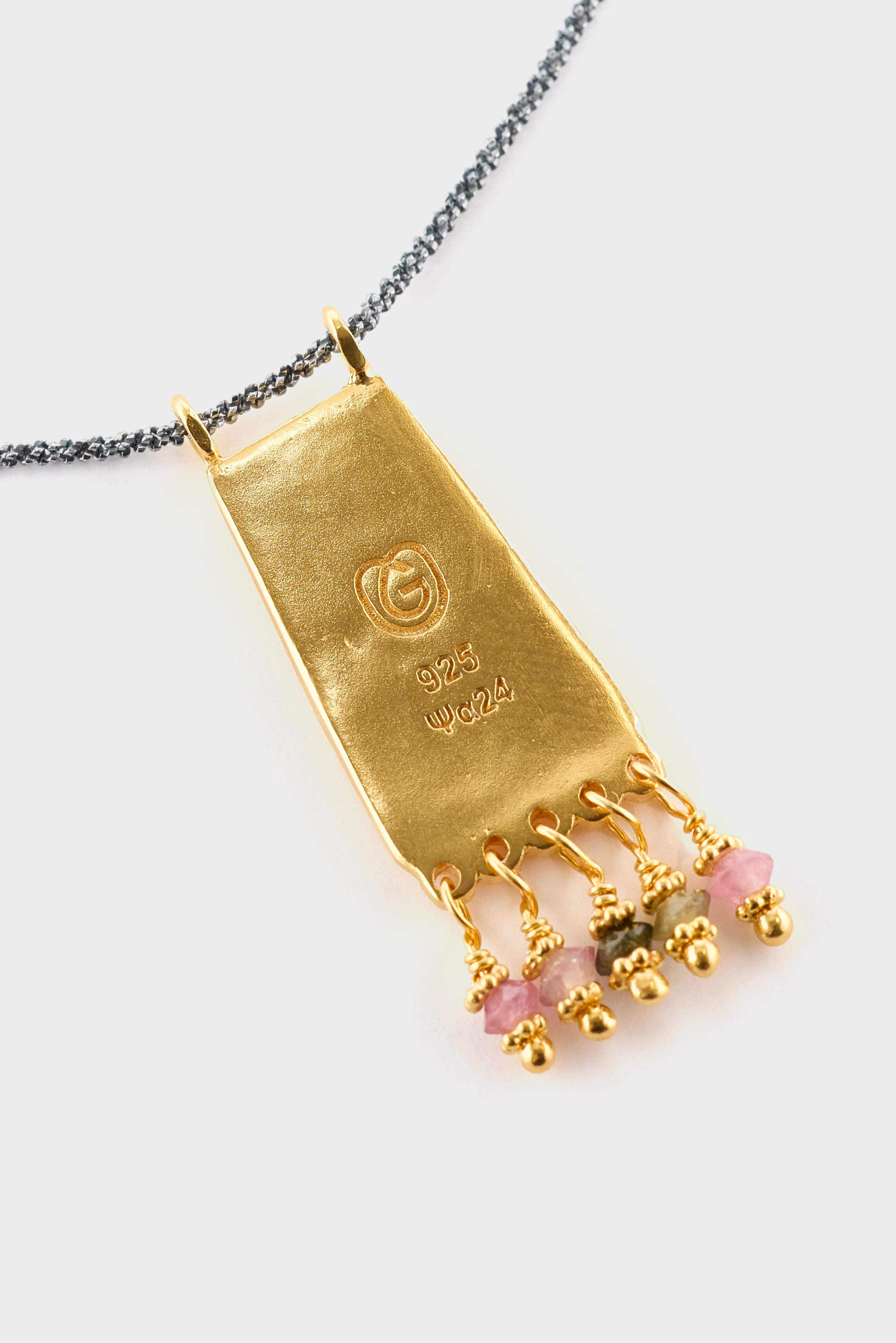 Silver Bloom Necklace  (261 / W / GOLD)