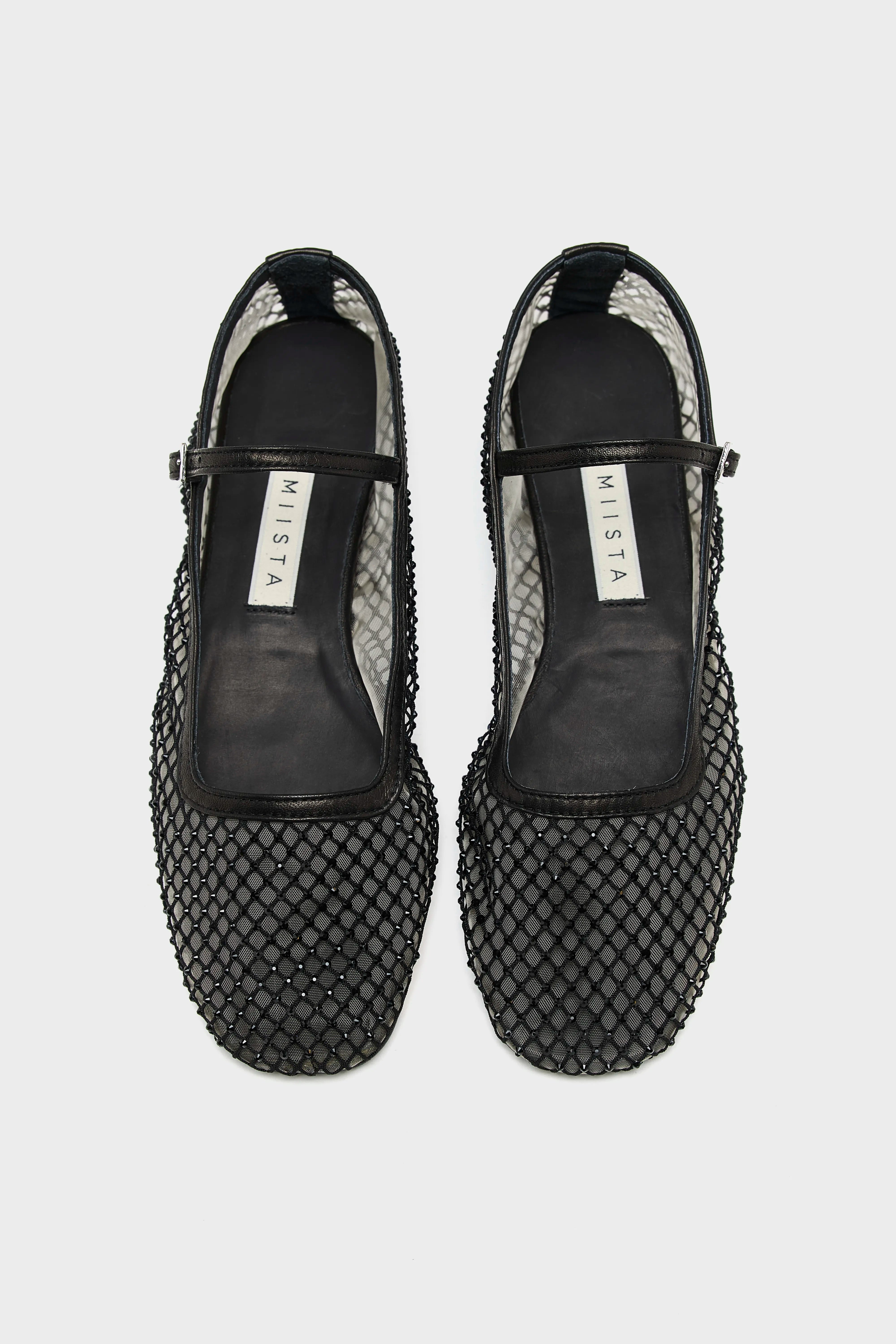 Vanita Black Ballerinas For Women | Bellerose