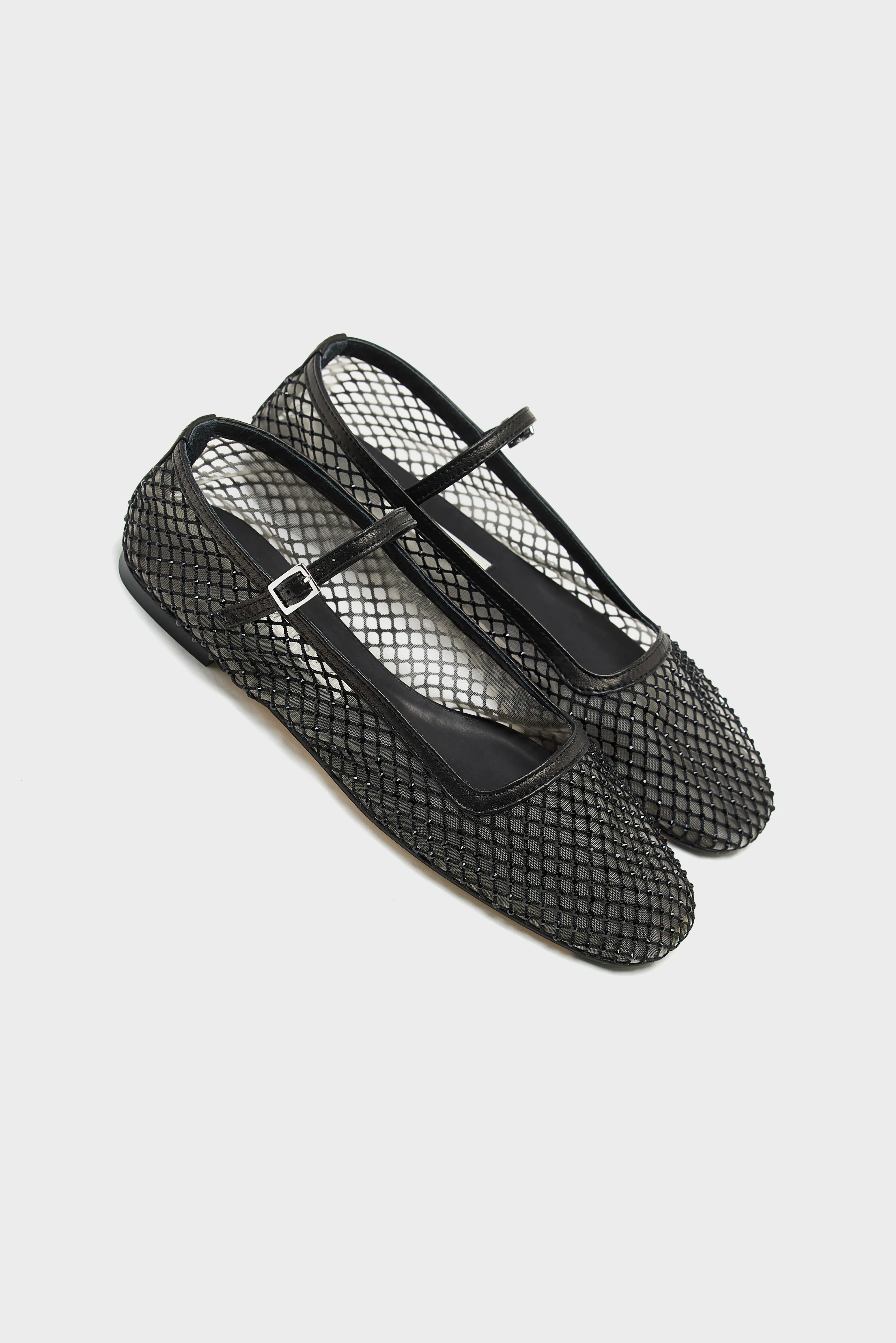 Vanita Black Ballerinas  (251 / W / BLACK)