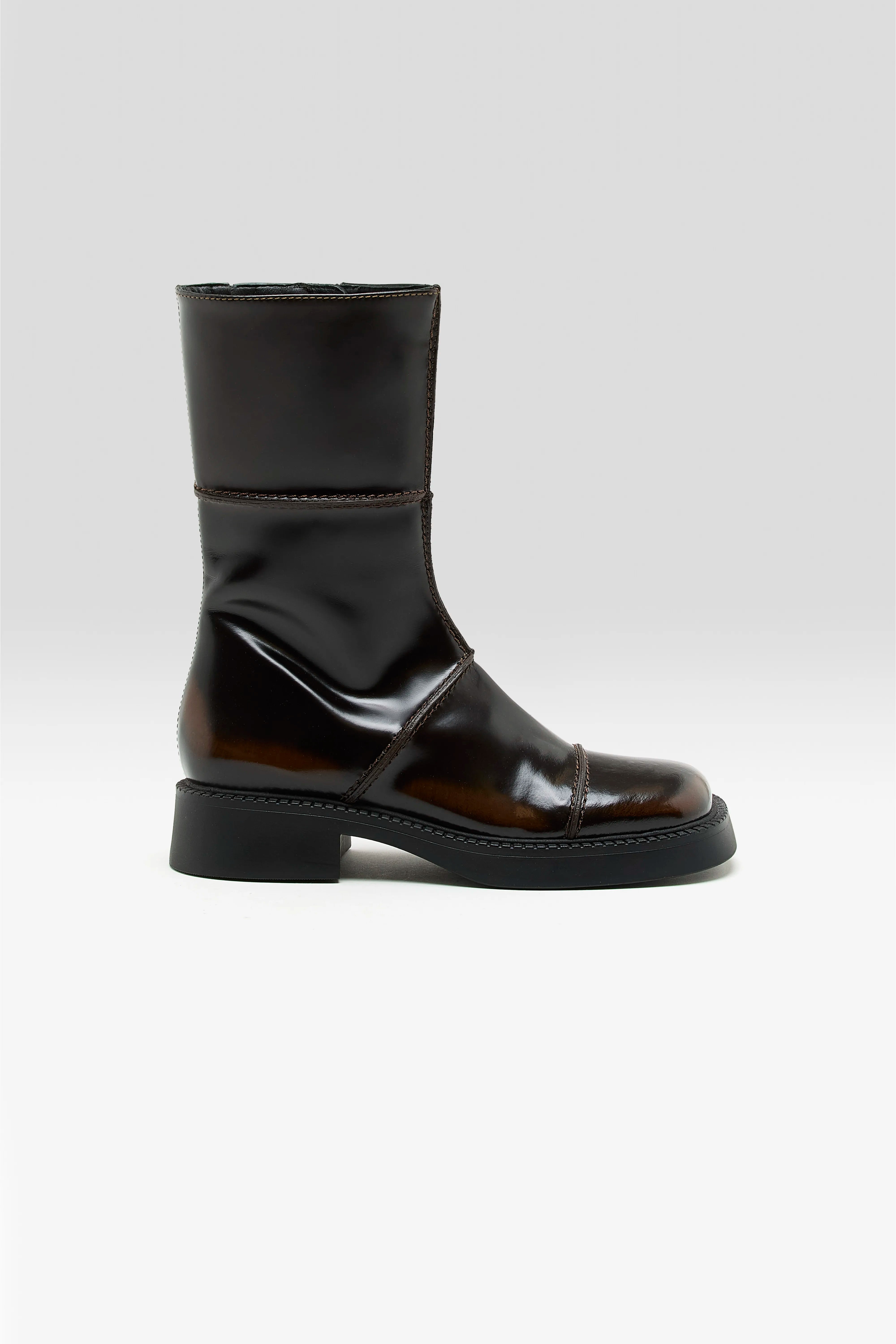 Bottines Dahlia Marron Foncé Pour Femme | Bellerose