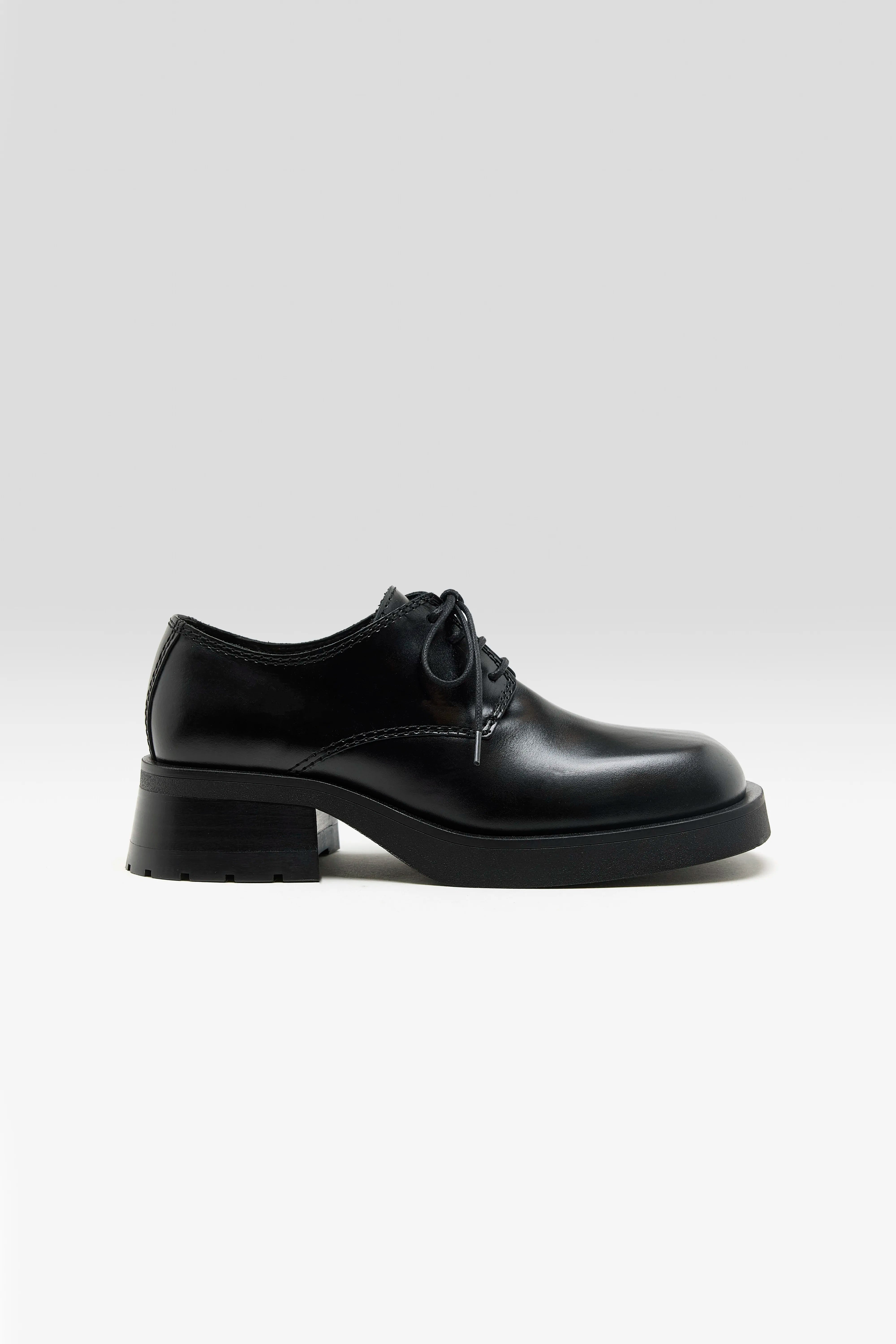 Brogues Althea Noires Pour Femme | Bellerose