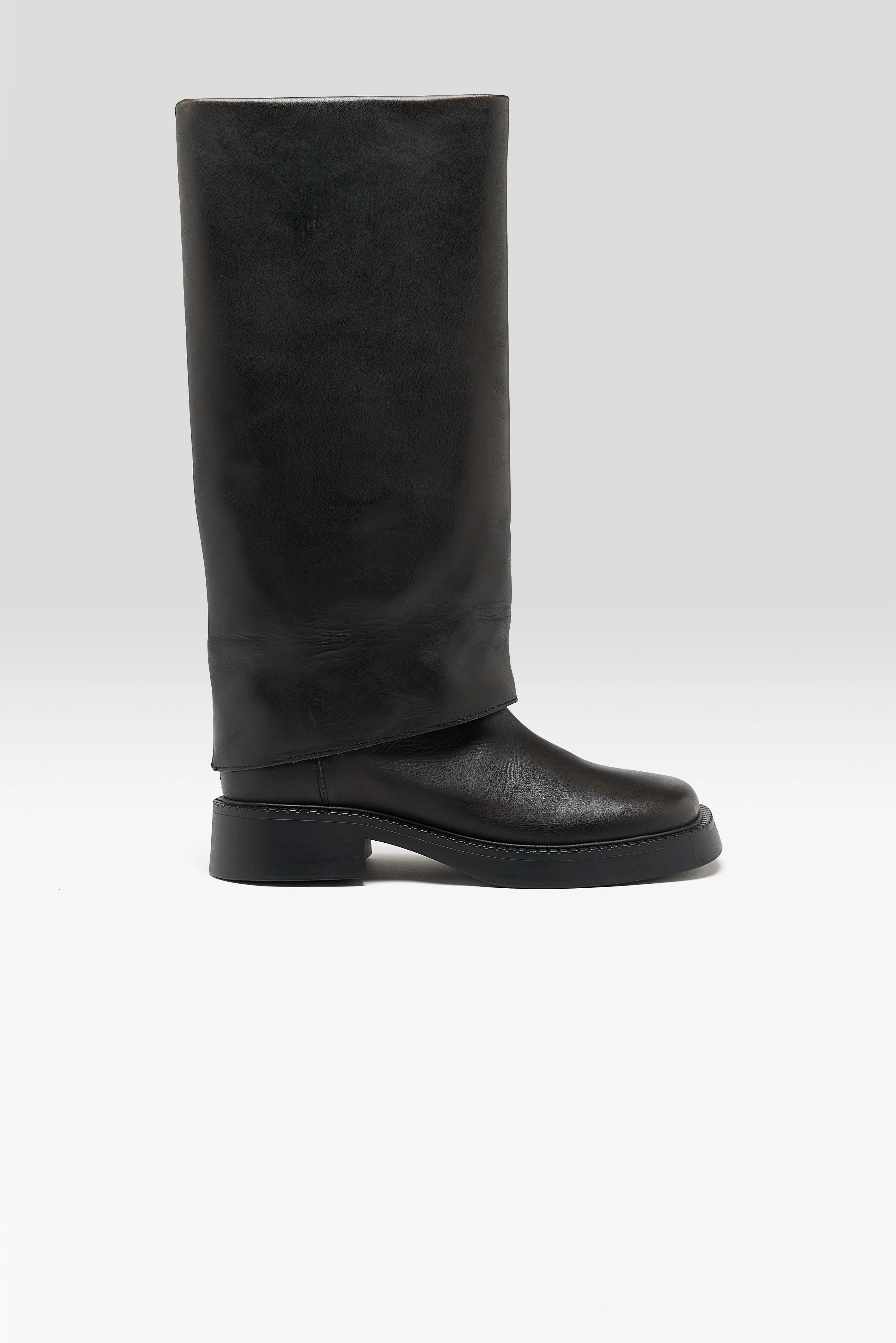 Leala Brushed Leather Boots For Women | Bellerose