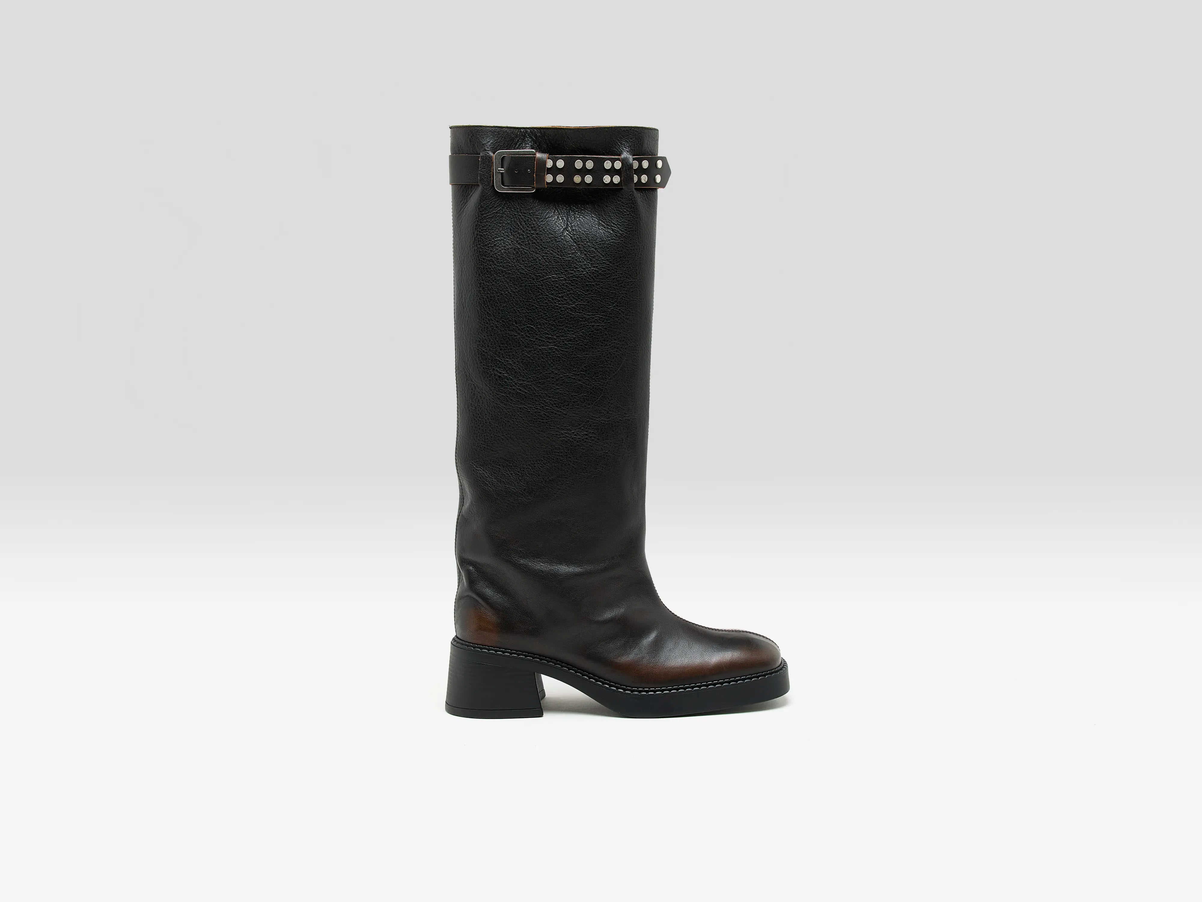 Kristel Tall Brown Boots  (252 / W / BROWN)