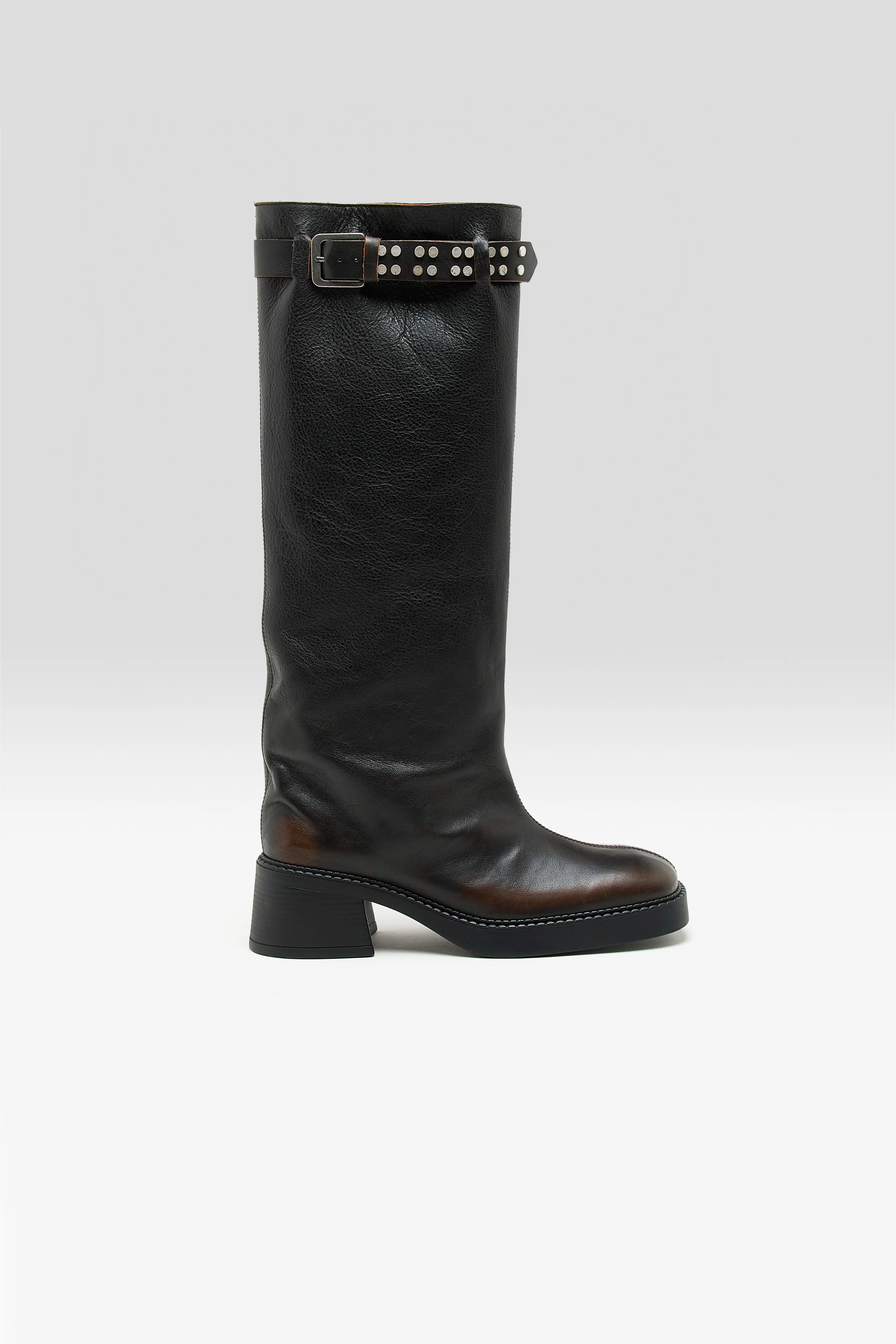 Kristel Tall Brown Boots Voor Dames | Bellerose