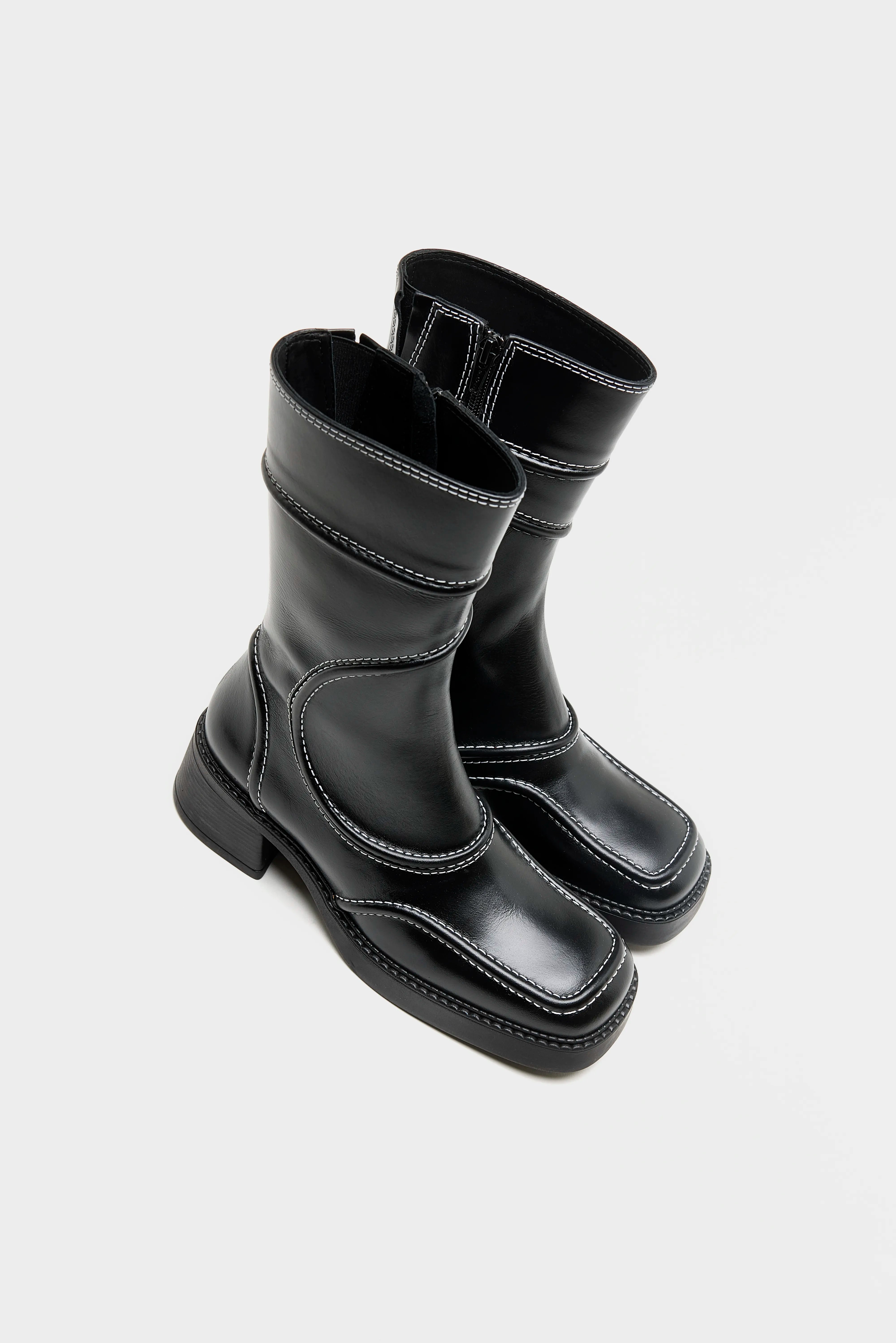 Malene Ankle Boots for Women (262 / W / BLACK)