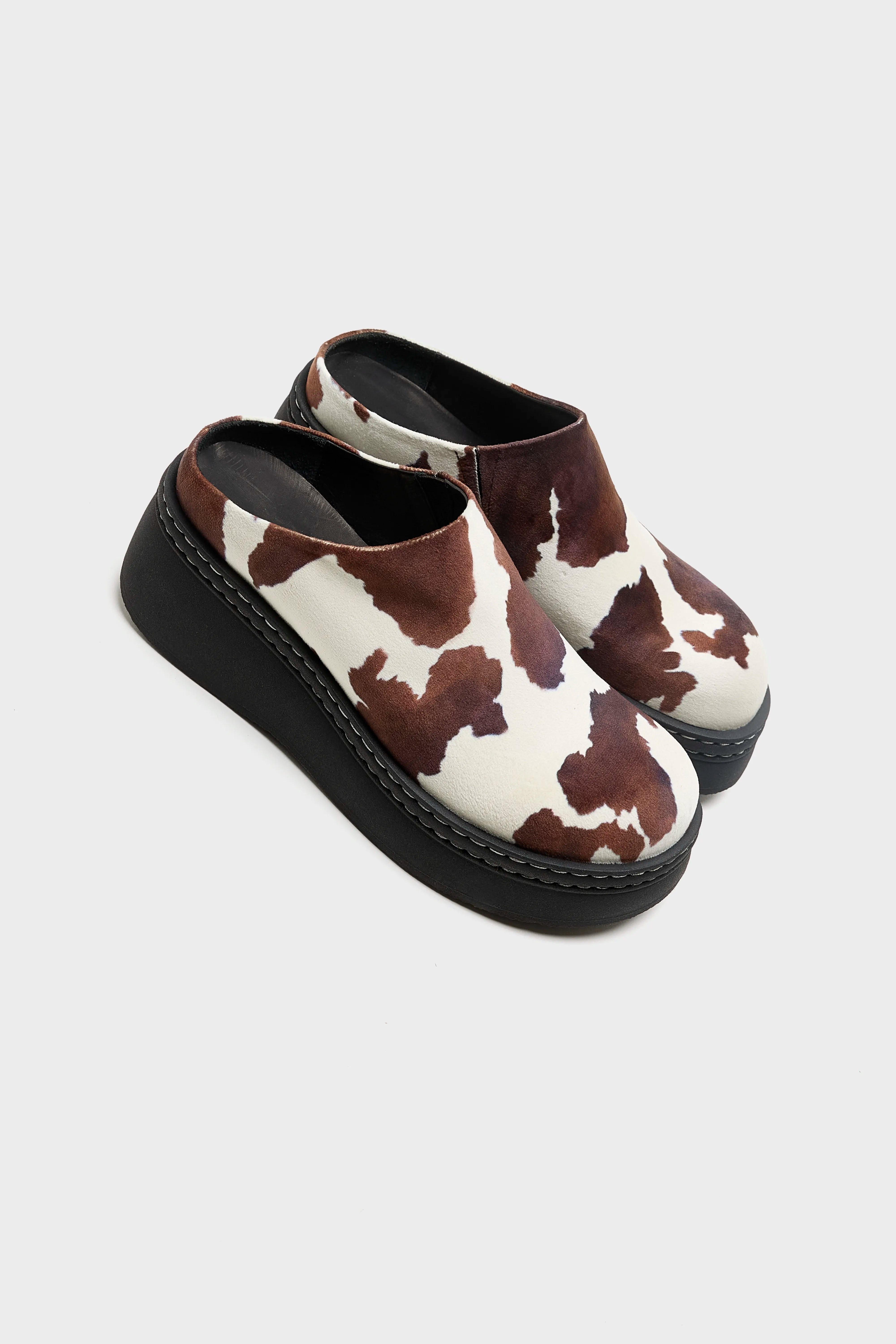 Kristi Platform Mules for Women (262 / W / OFF WHITE)