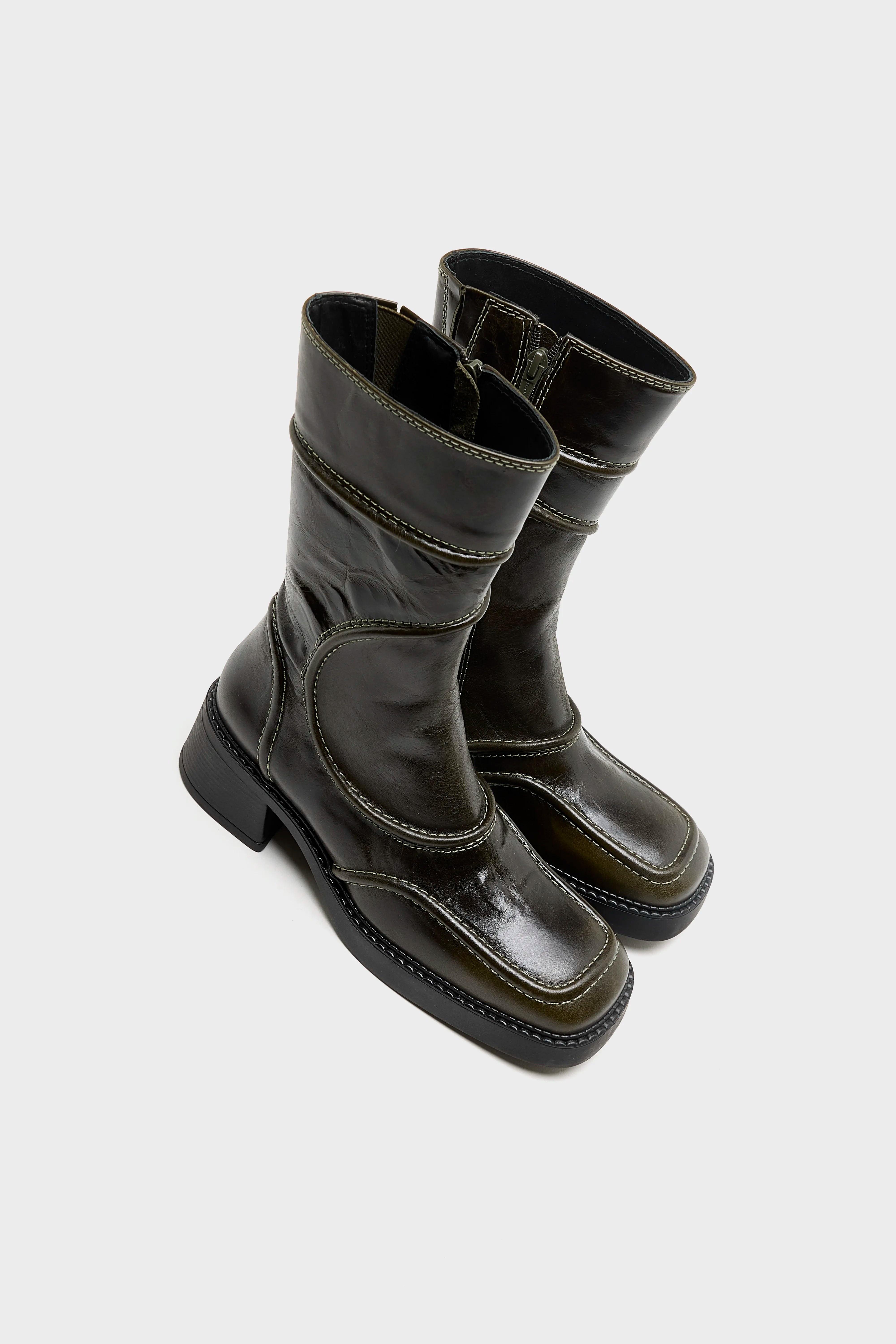 Malene Ankle Boots for Women (262 / W / KAKI)
