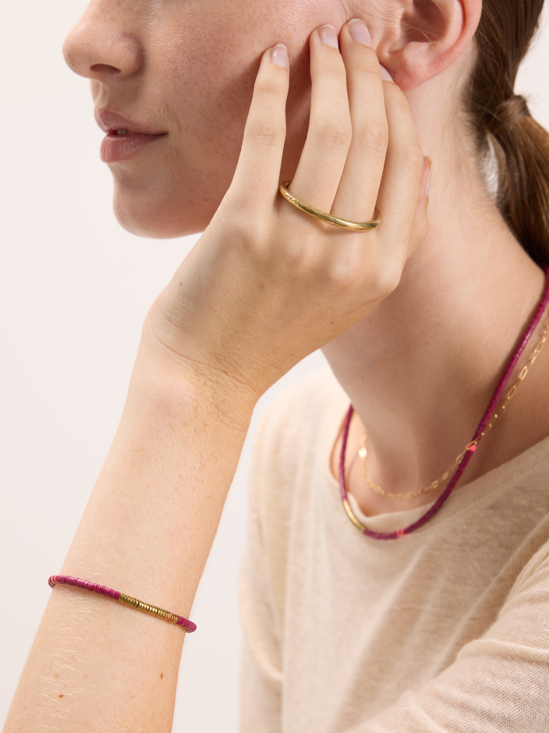 Mono Gold Ring Voor Dames | Bellerose