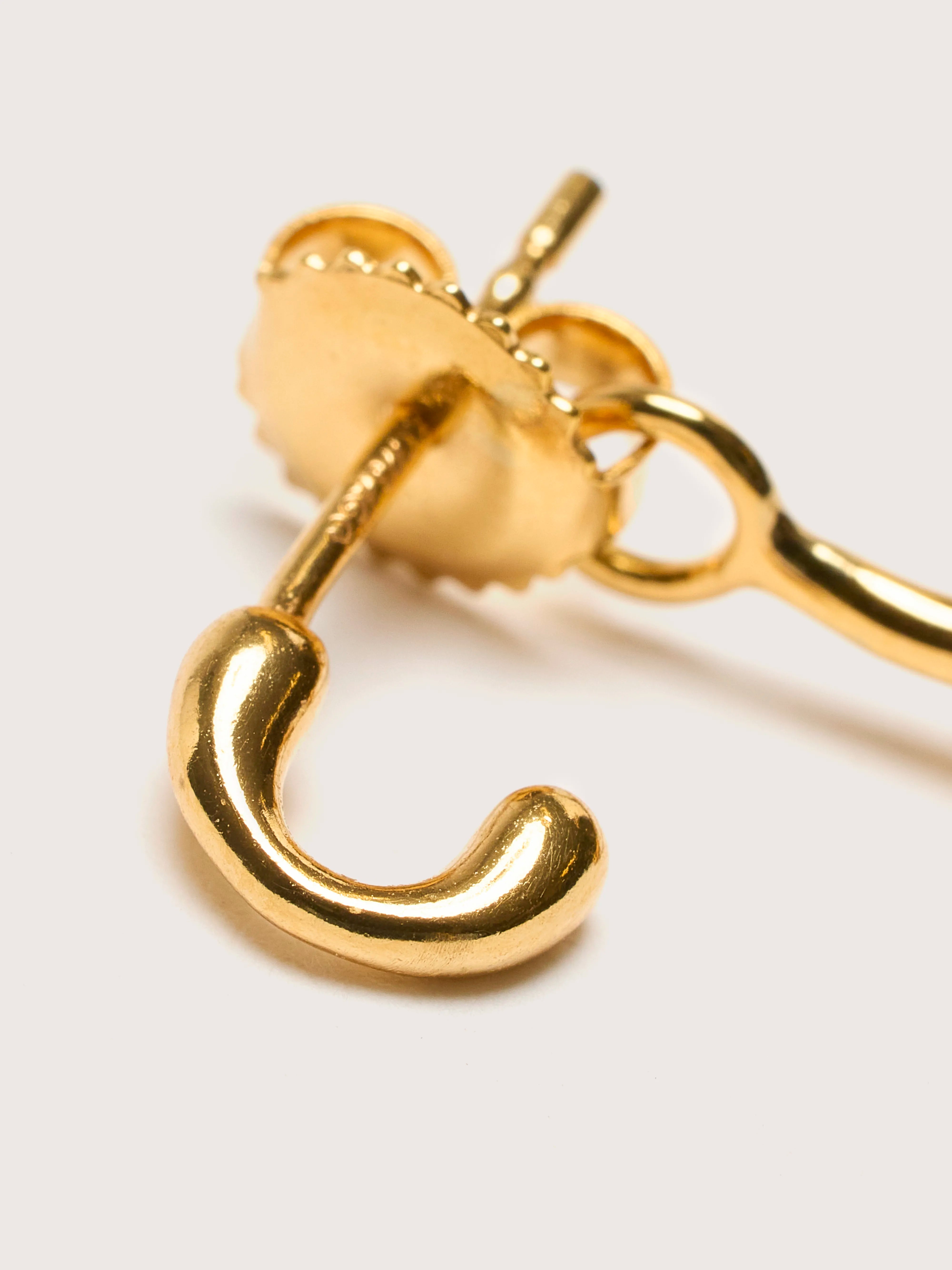 Havfruen Stud Earring (242 / W / GOLD)