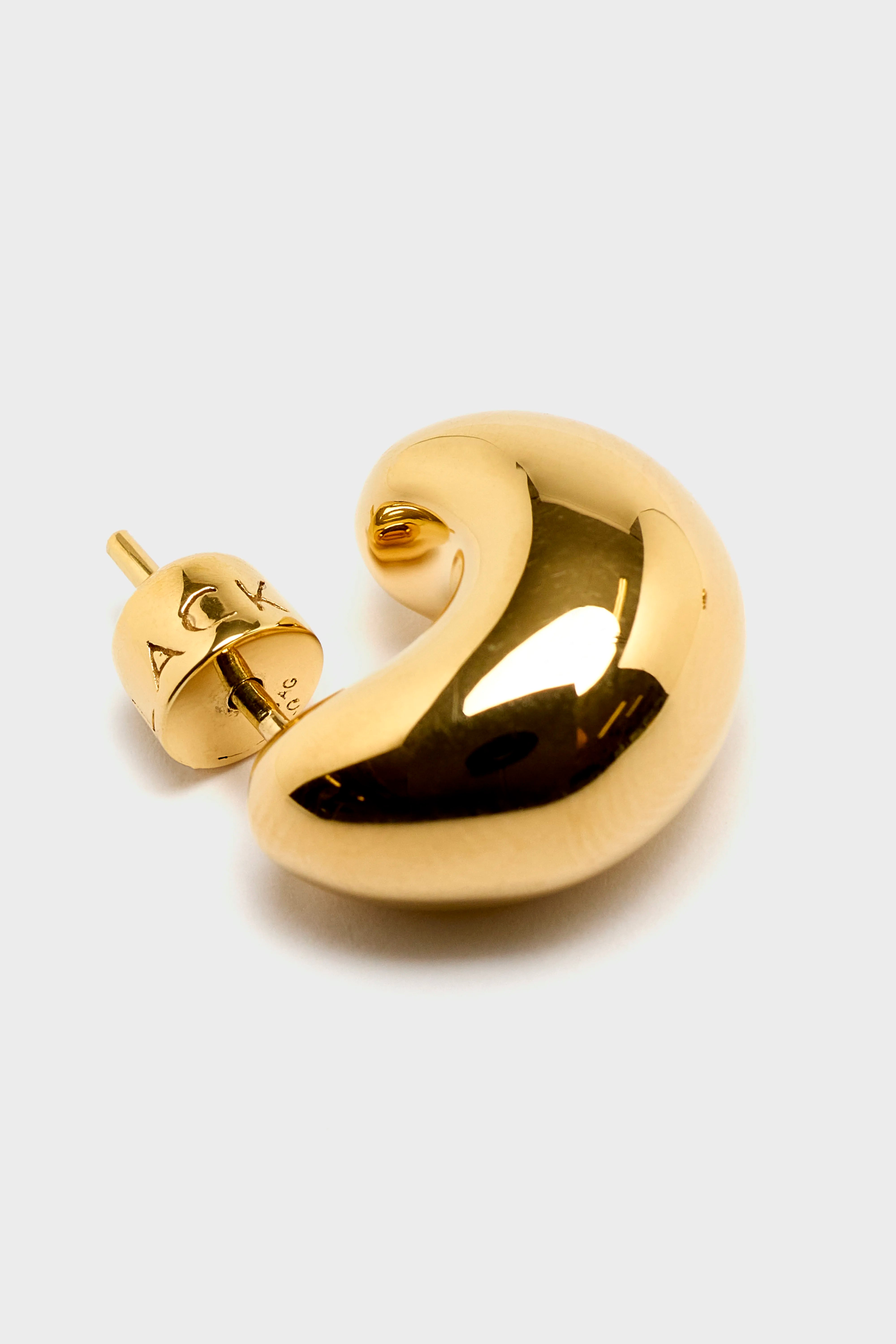 Tryvann Pillow Earrings  (252 / W / GOLD)