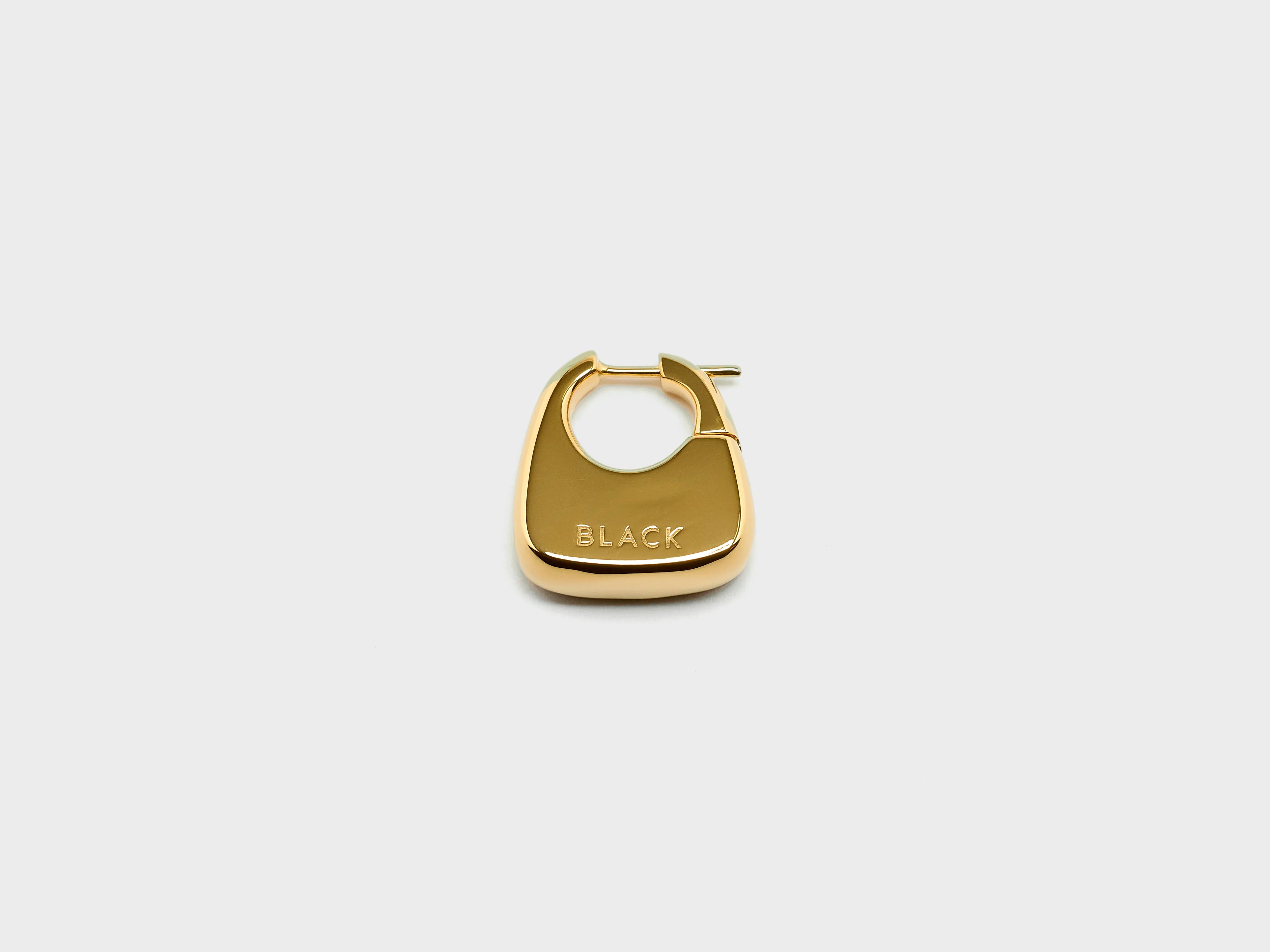 Tote Medium Earring  (252 / W / GOLD)