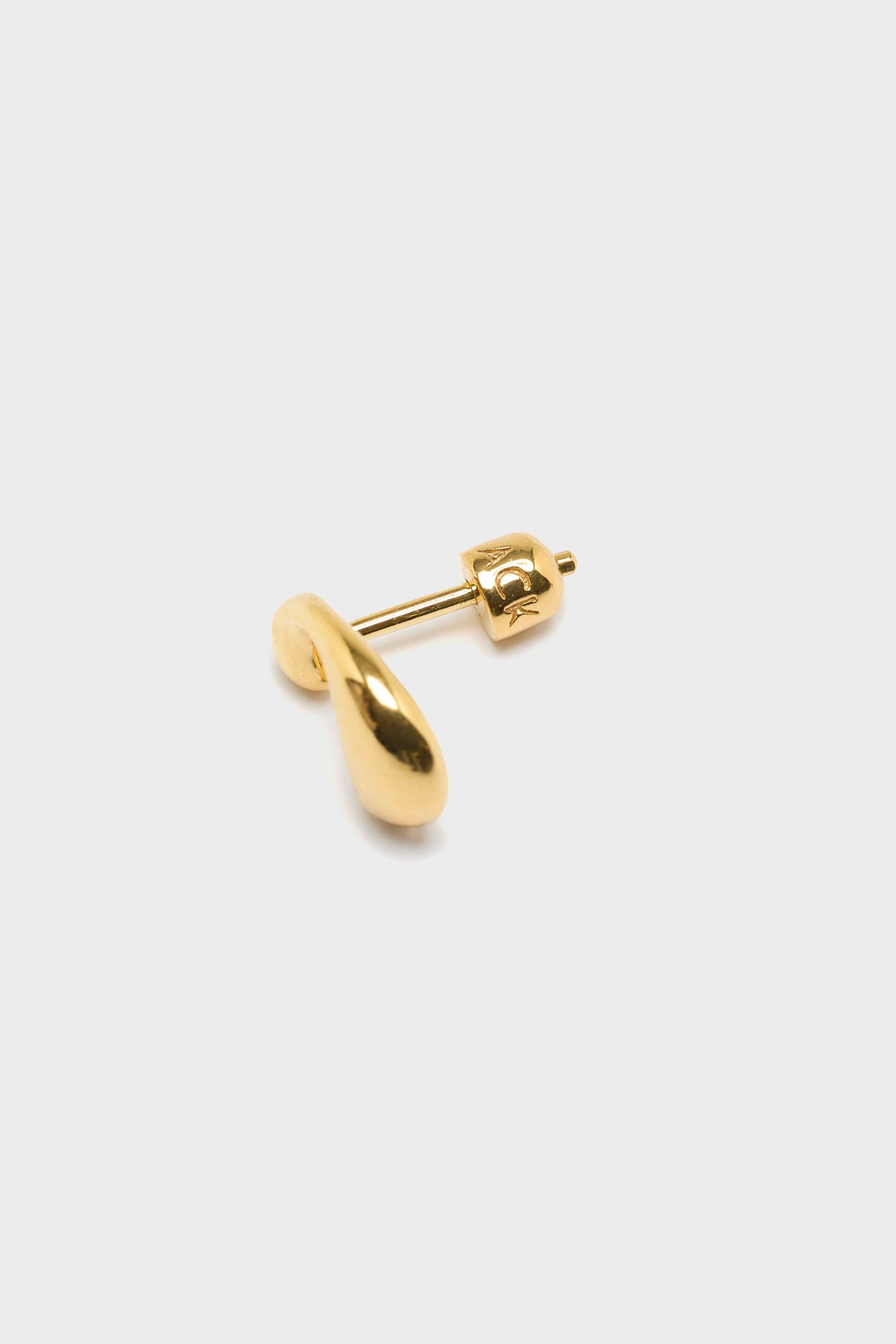 Dolphin Splash Stud Earring  (261 / W / GOLD)