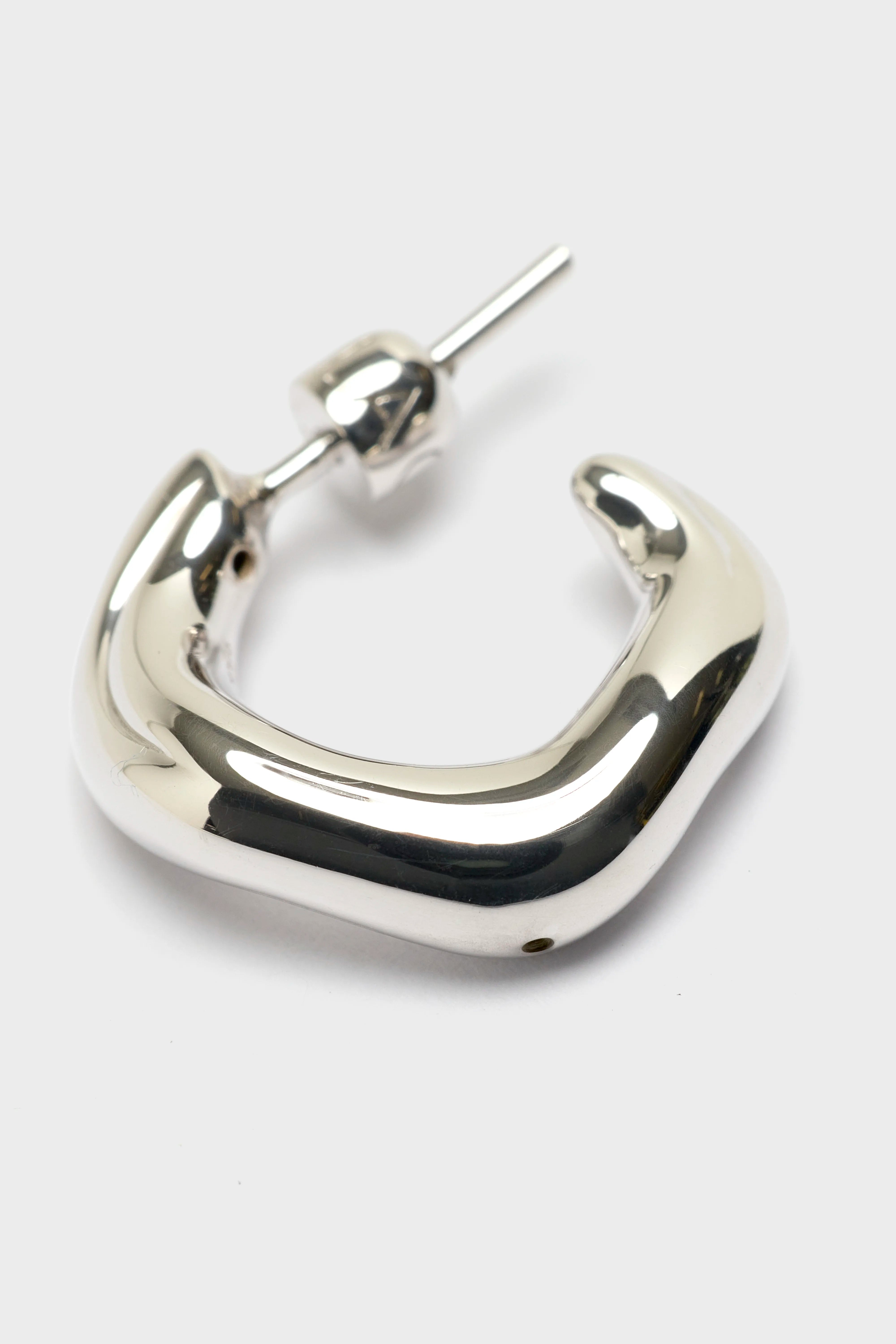 Petite Créole Gauche Anil (262 / A / SILVER)