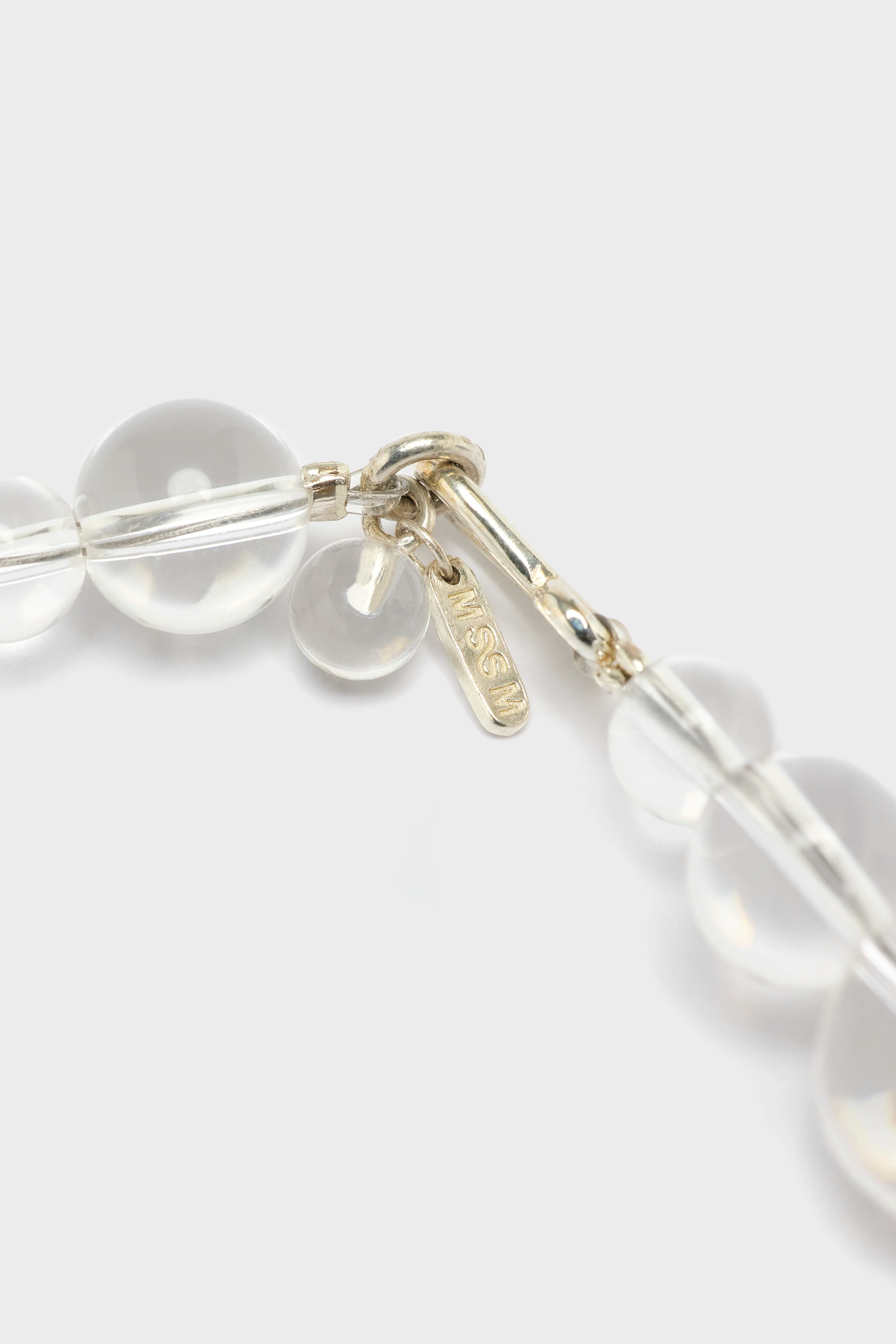 Crystal Dewdrop Necklace  (252 / W / WHITE)