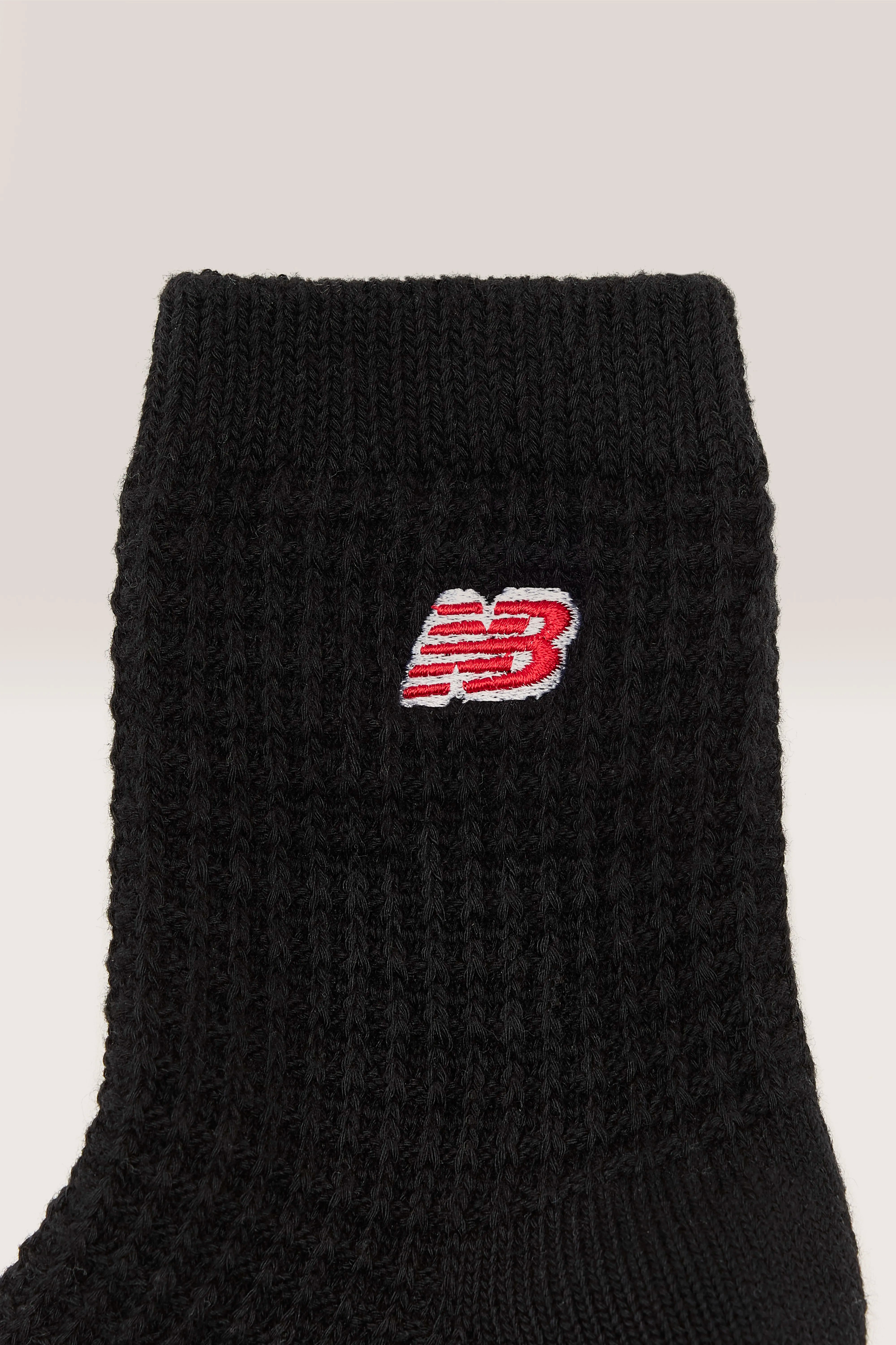 Waffle Knit Socks for Women (242 / W / BLACK)