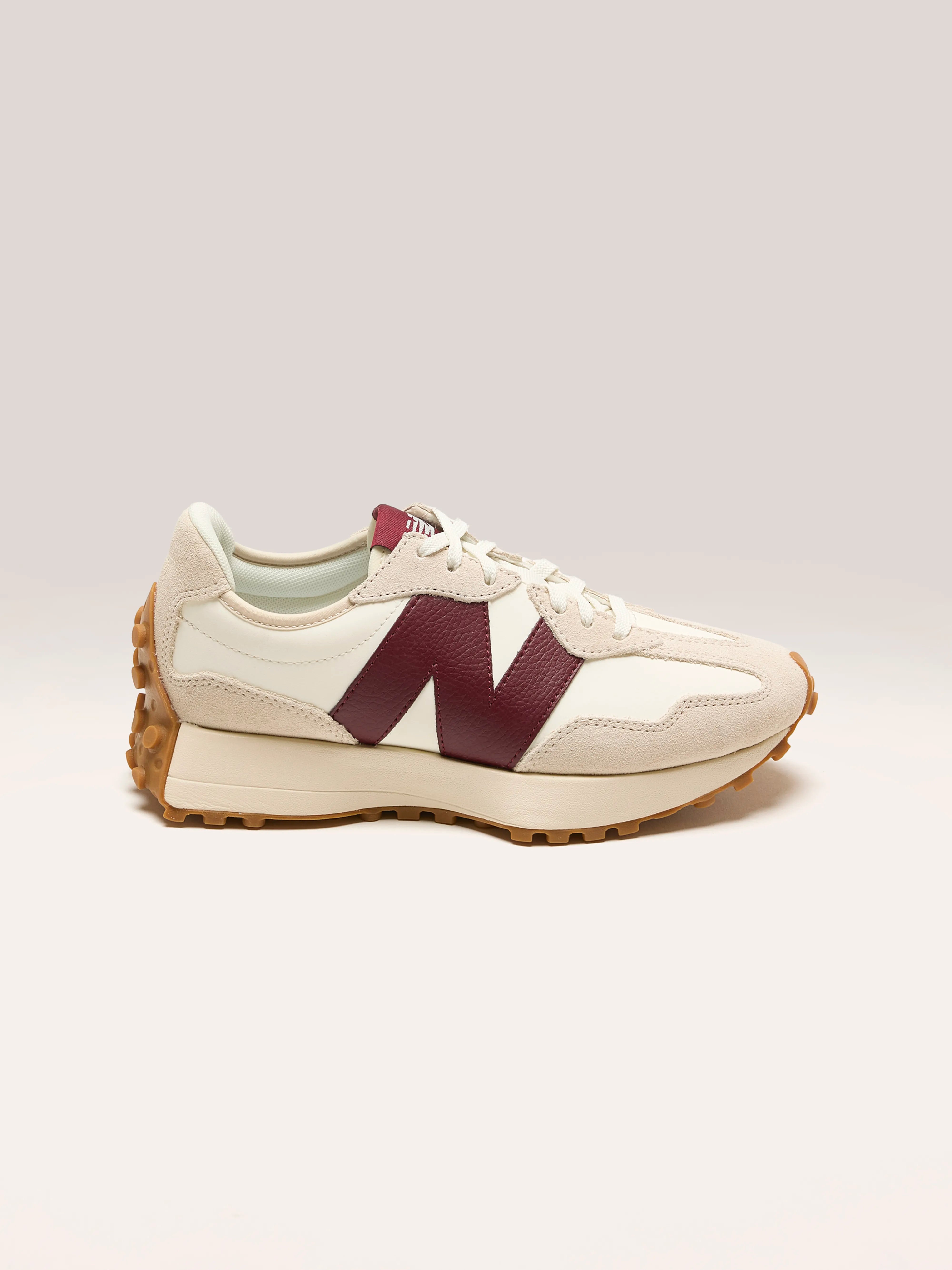 Burgundy new balance women's sneakers deals