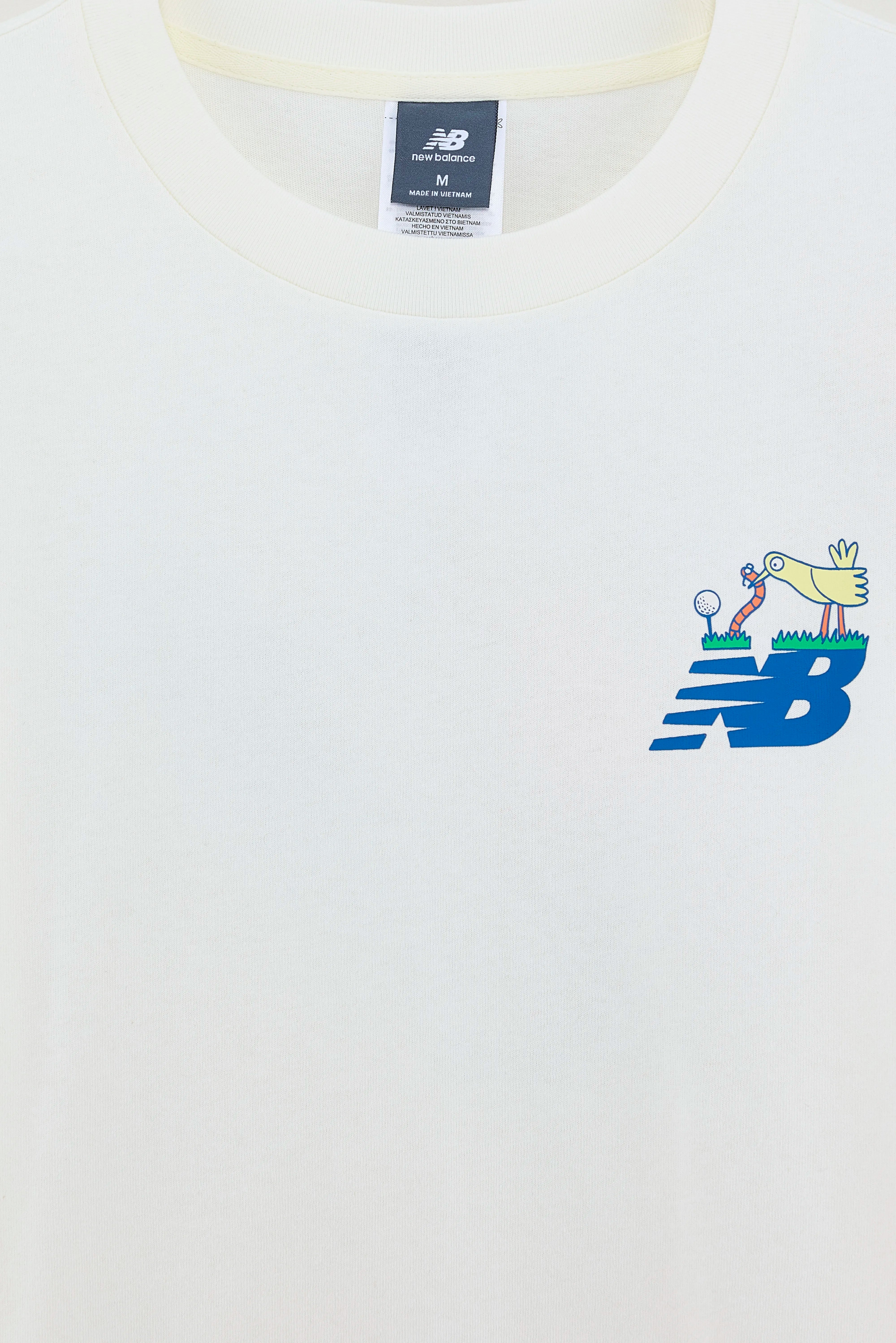 T-Shirt Athletics Golf Cartoon (251 / M / WHITE)