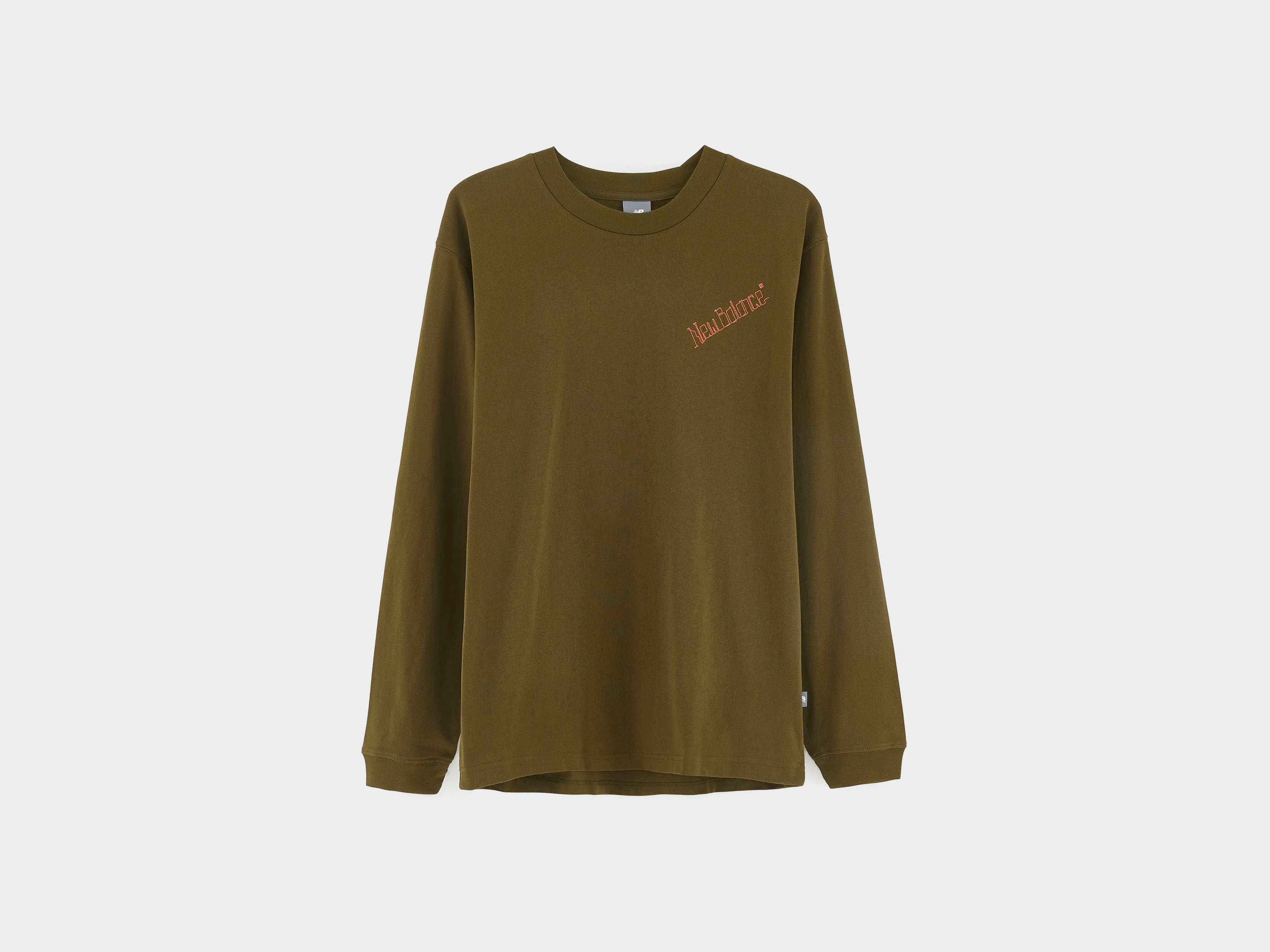 Athletics Premium Logo Crew Sweatshirt  (252 / M / GREEN)