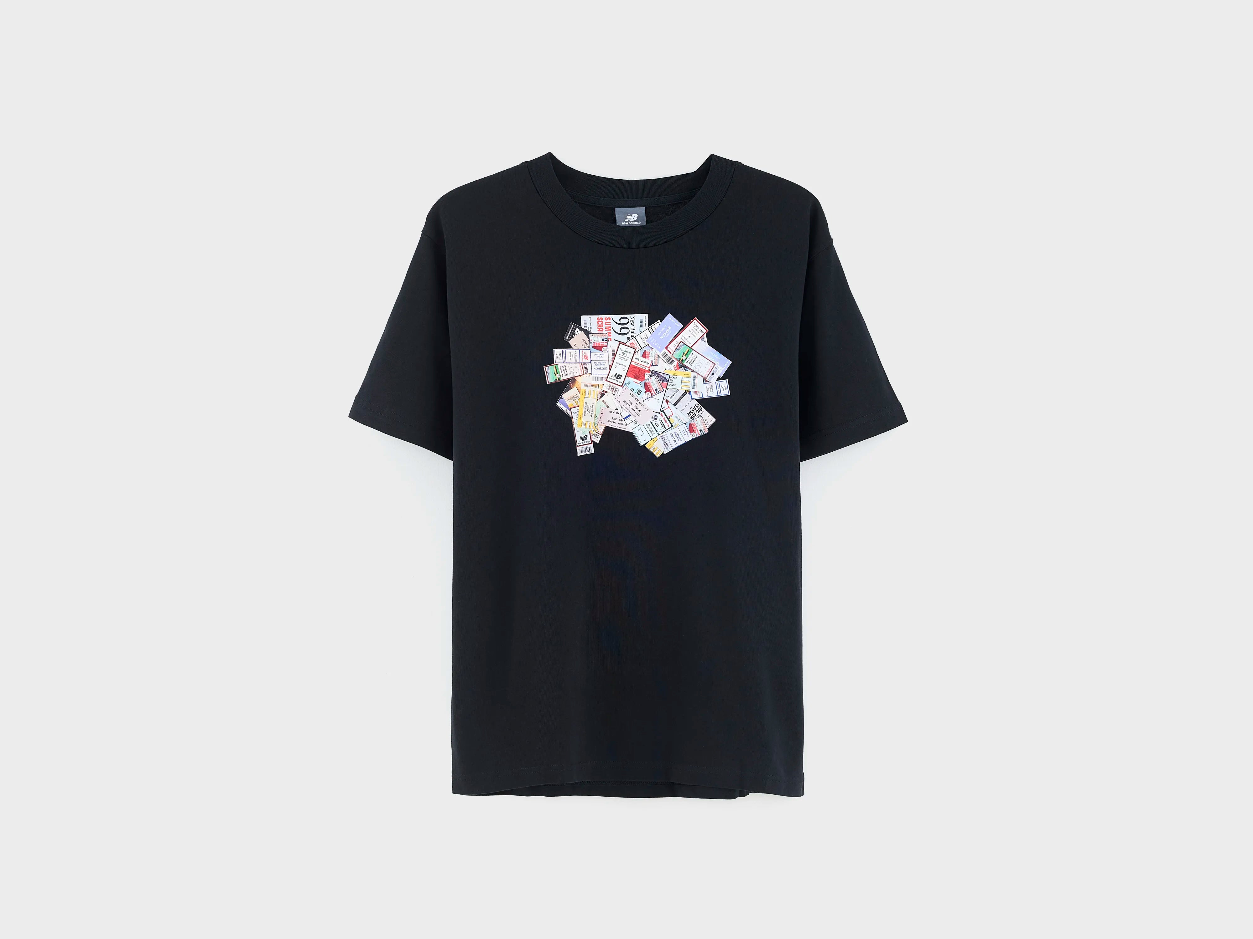 Athletics Ticket T-Shirt  (252 / M / BLACK)