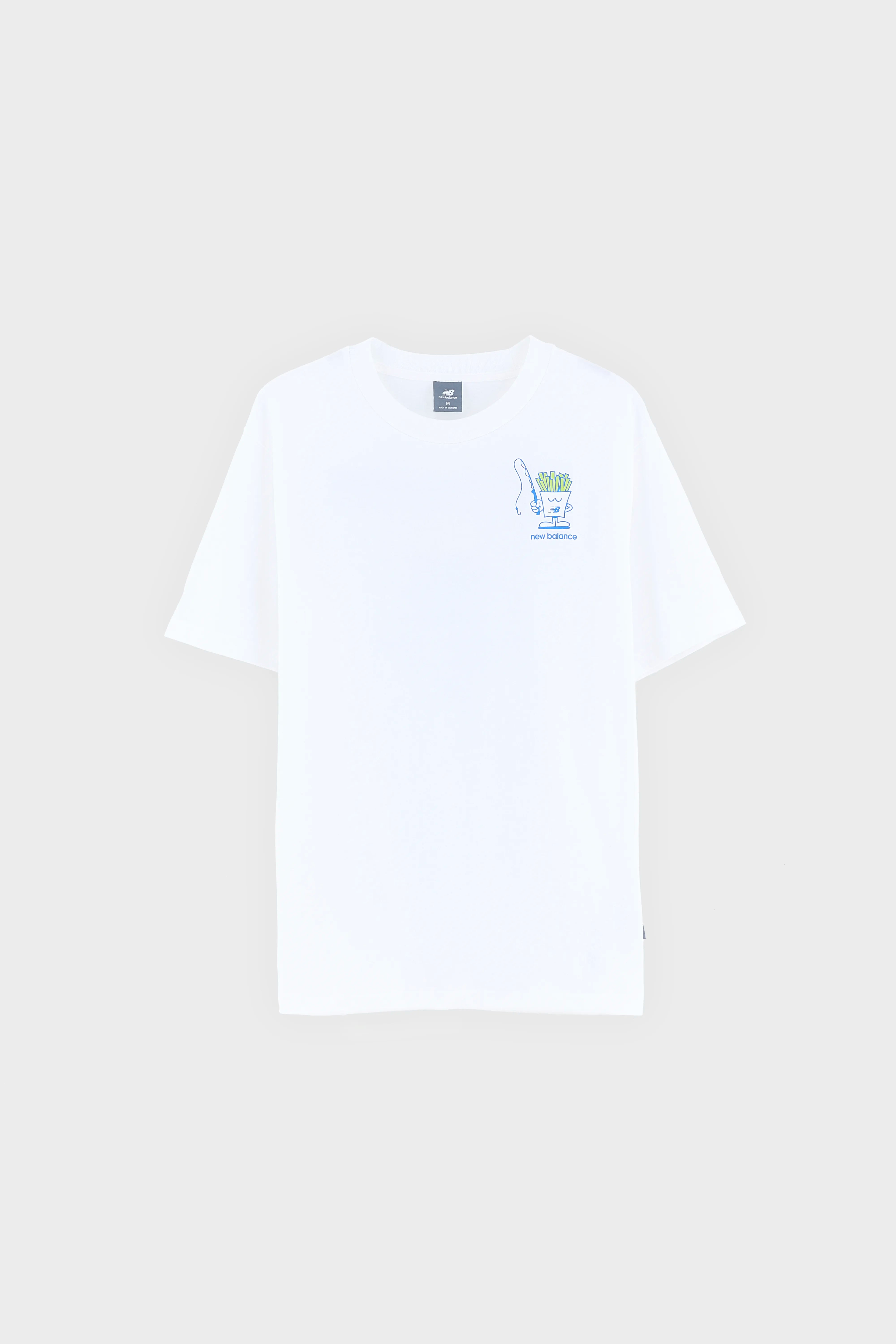 Fish and Chips T-Shirt  (261 / M / WHITE)