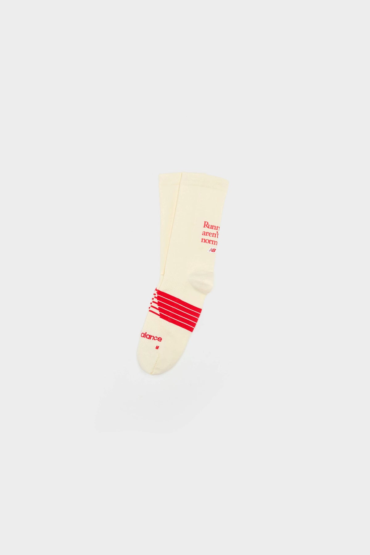 Marathon Pro Run Crew Socks for Men (262 / M / CREAM)