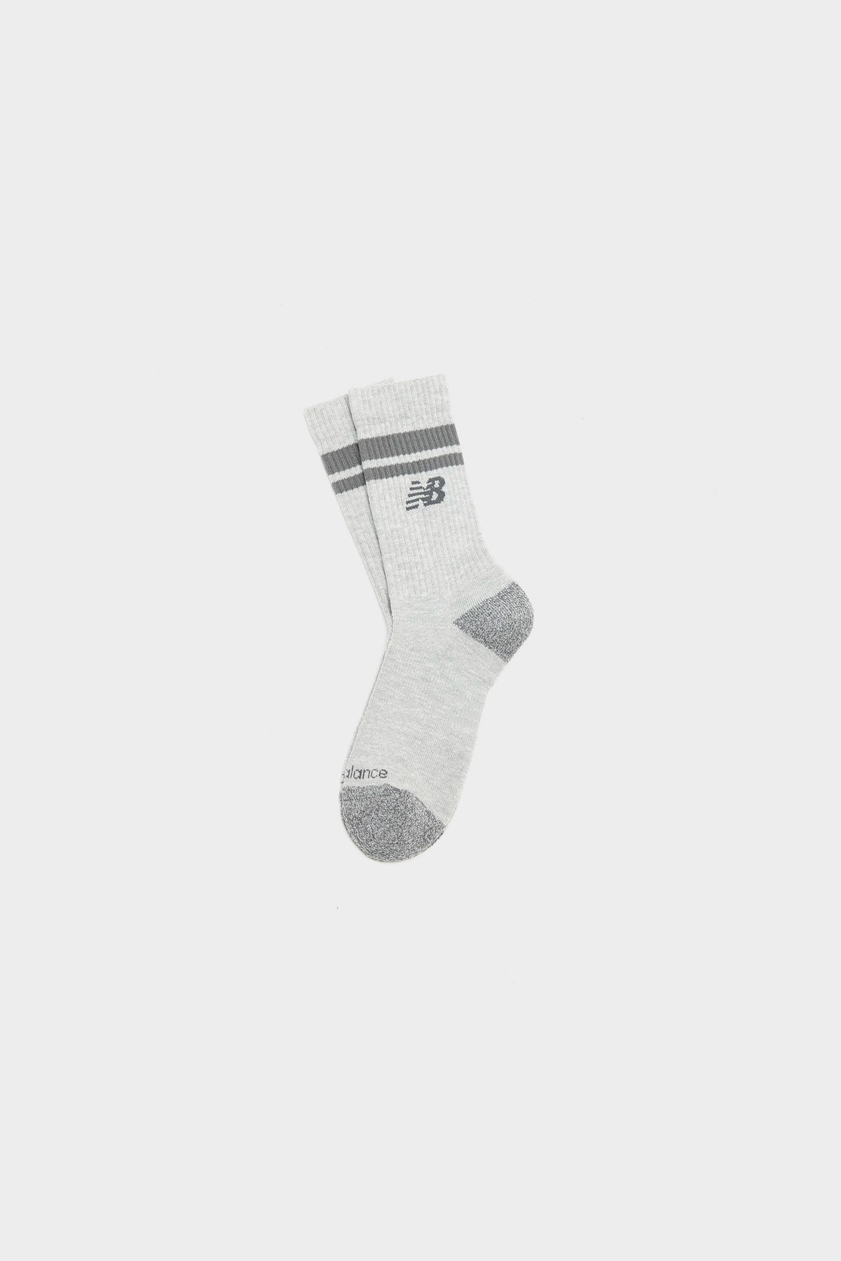 Active Premium Stripe Crew Socks for Men (262 / M / GREY)