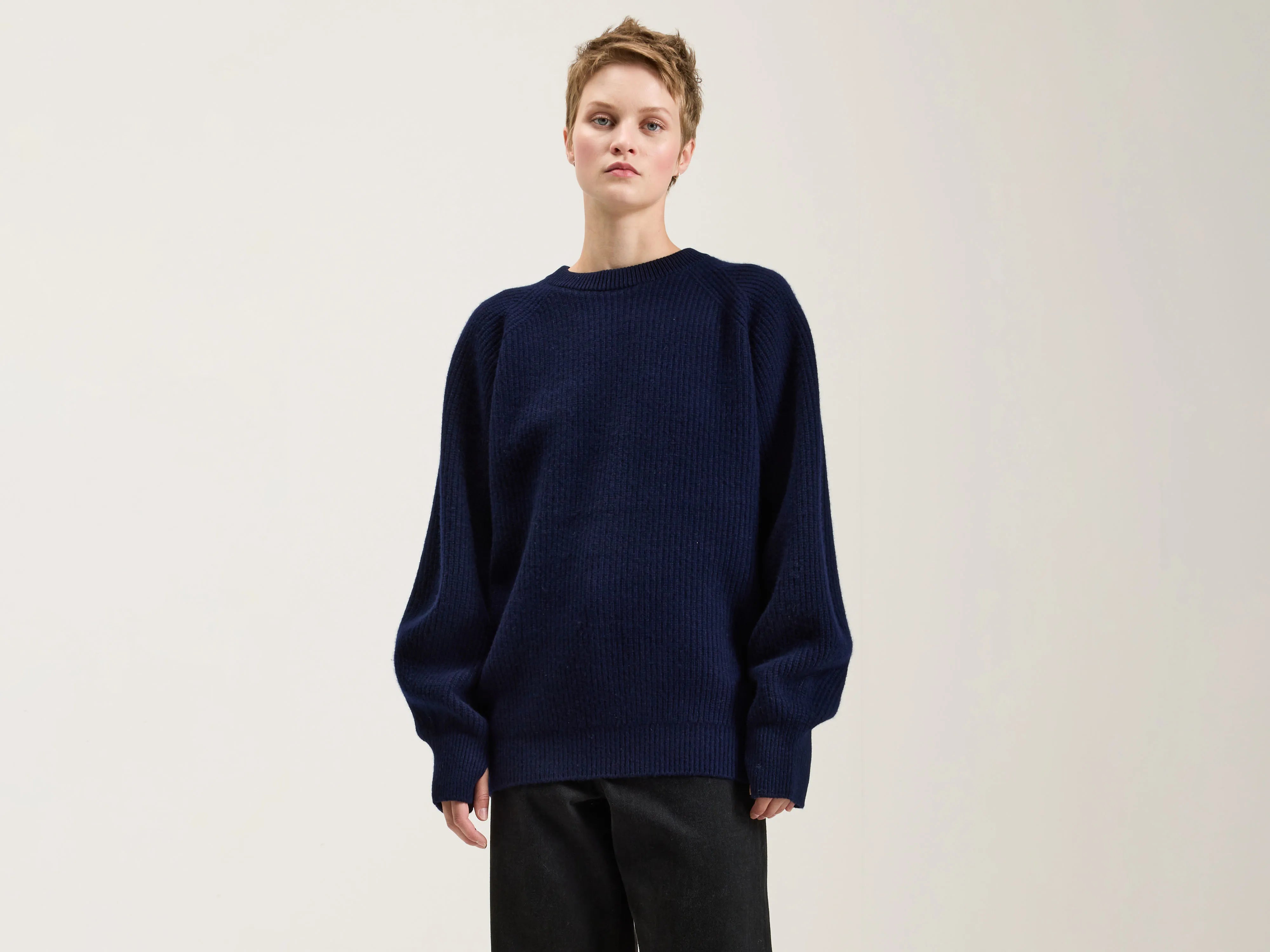 Highland Crewneck Sweater (242 / W / NAVY)