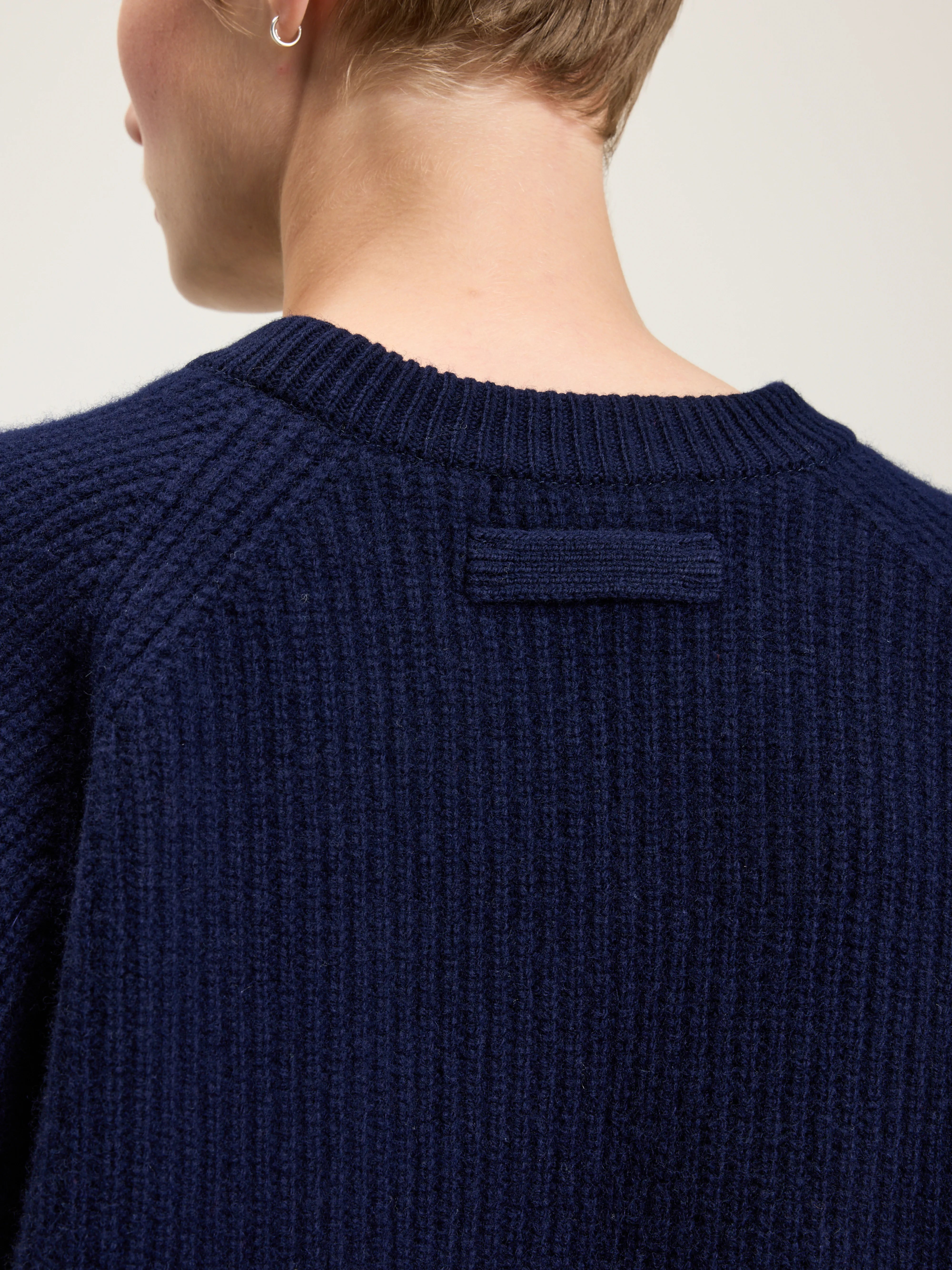 Pull à Coll Rond Highland (242 / W / NAVY)