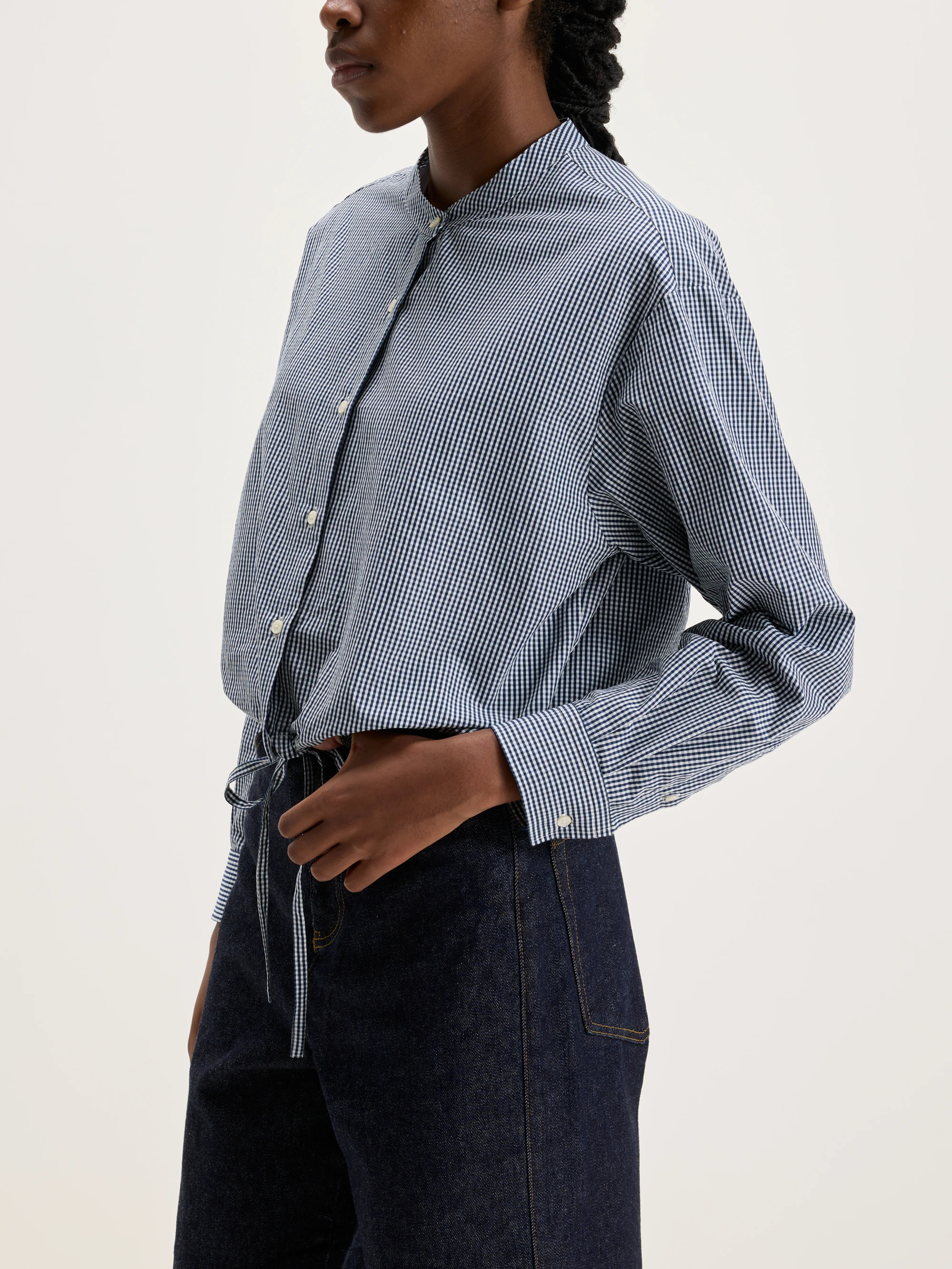 Lucy Blouse (242 / W / NAVY)