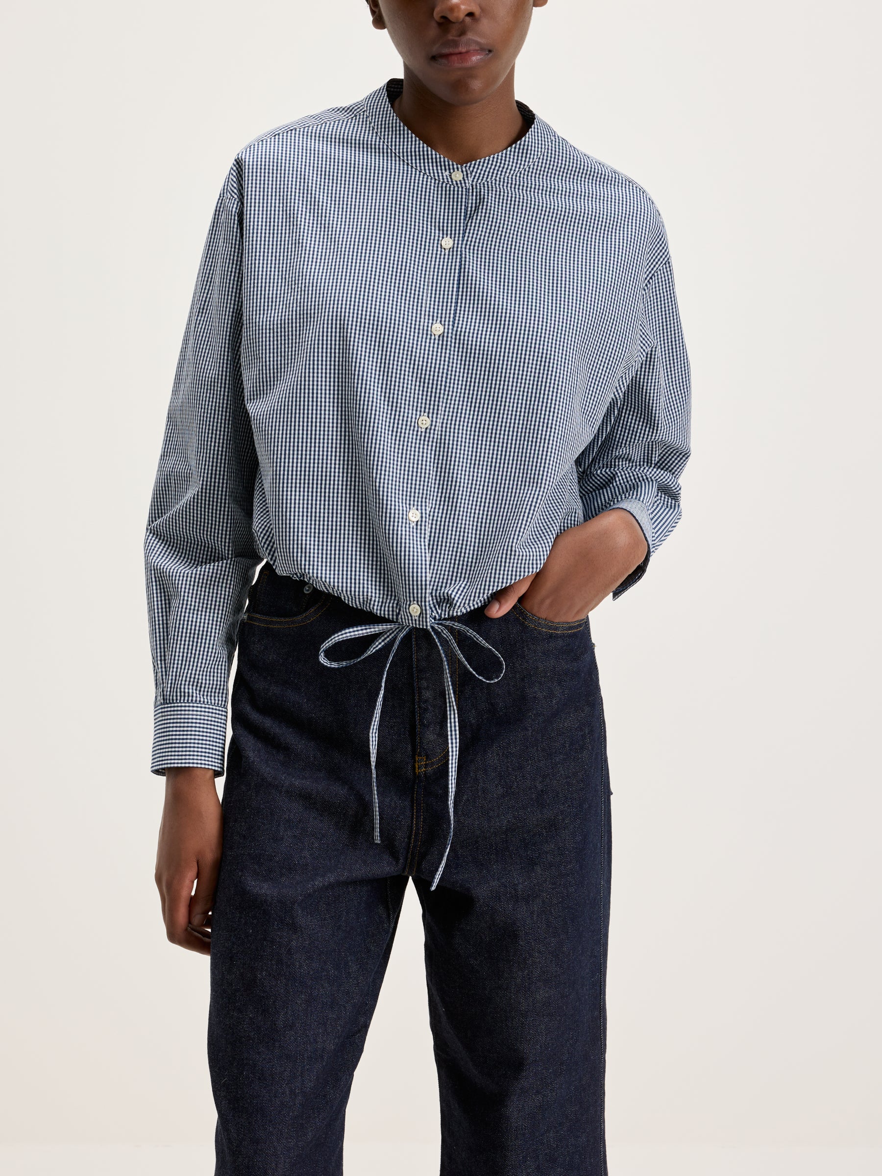 Lucy Blouse (242 / W / NAVY)