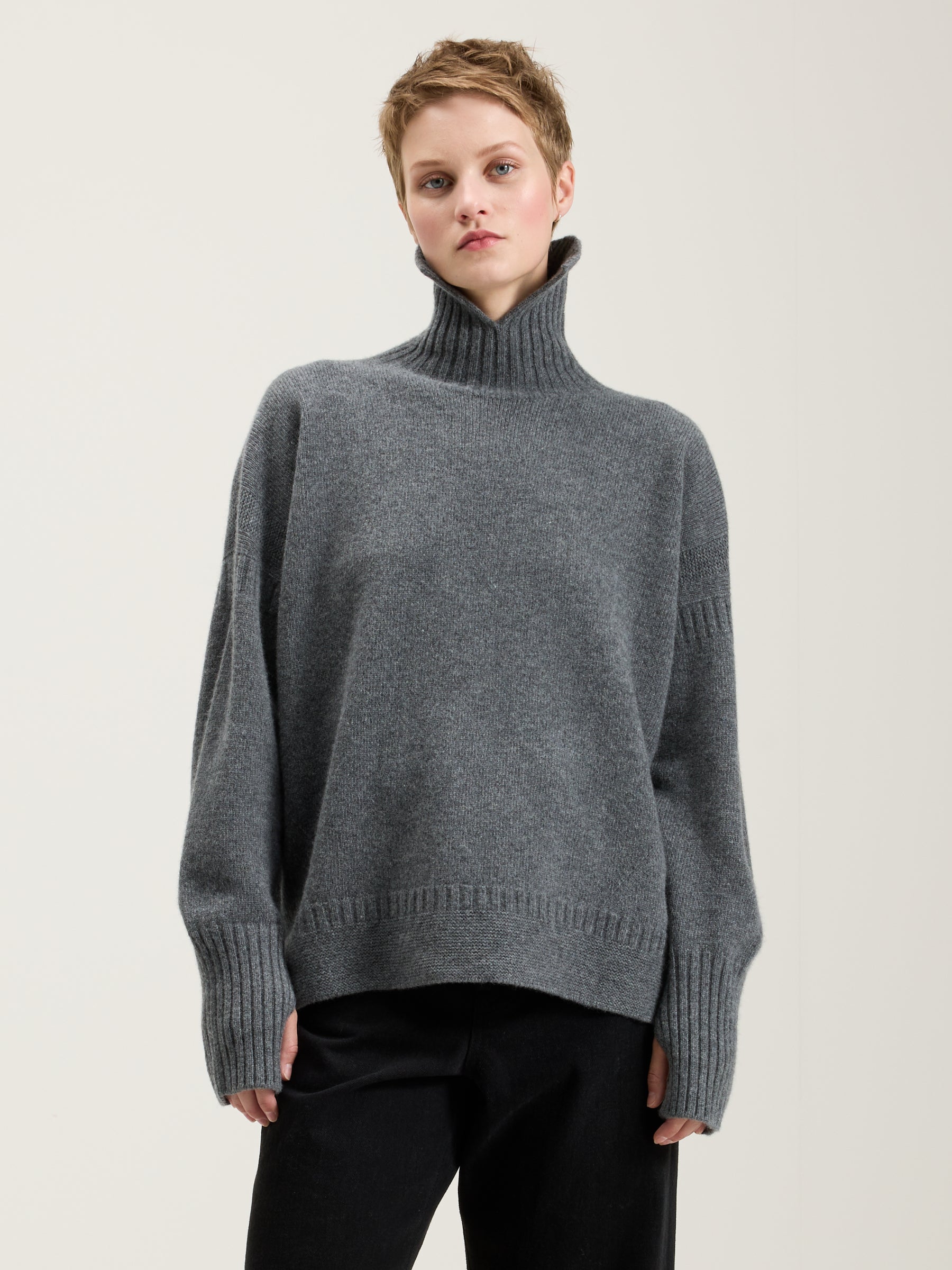 Lulu High Neck Sweater Pour Femme | Bellerose