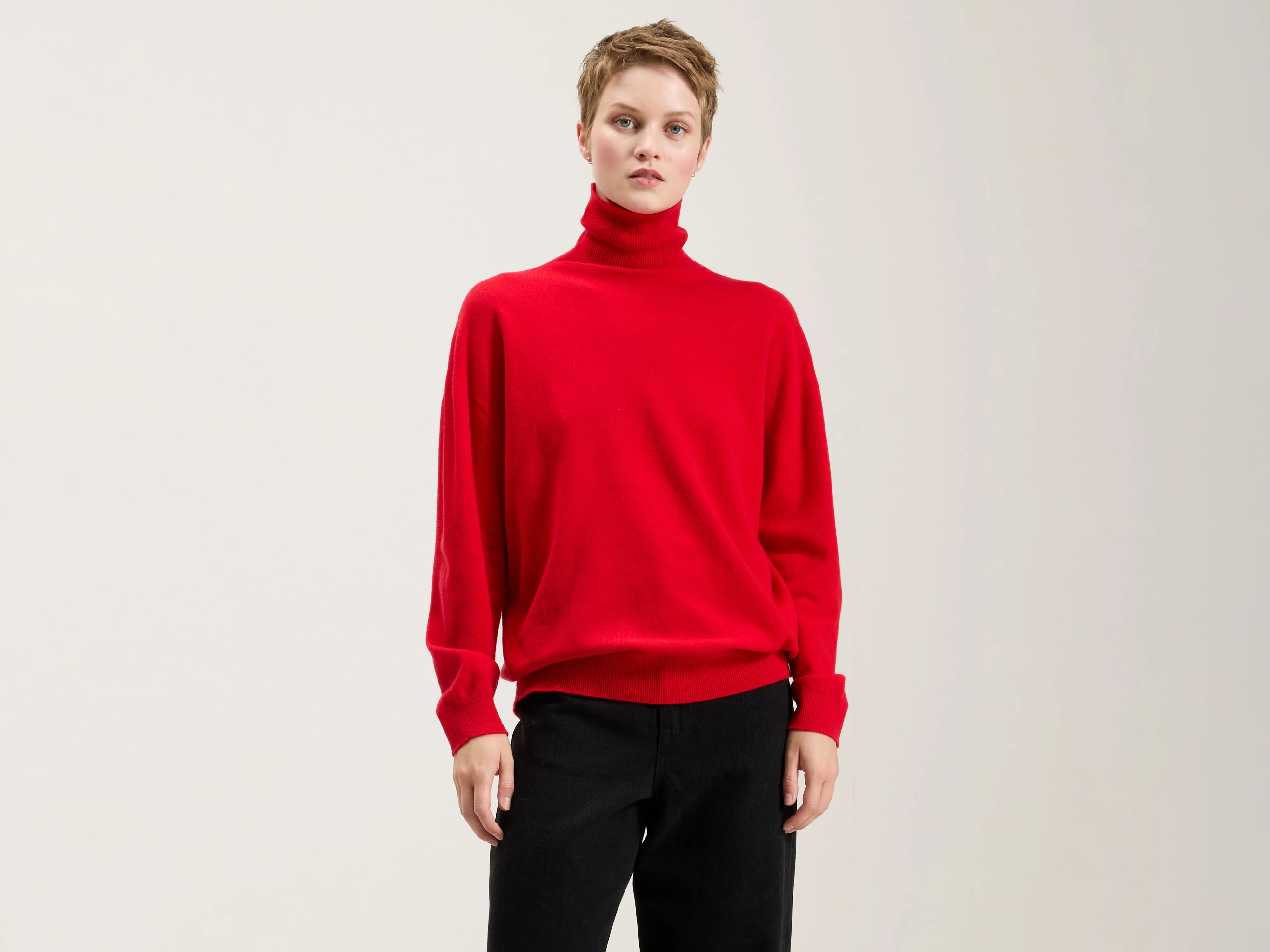 Pull à Col Roulé Polly (242 / W / RED)