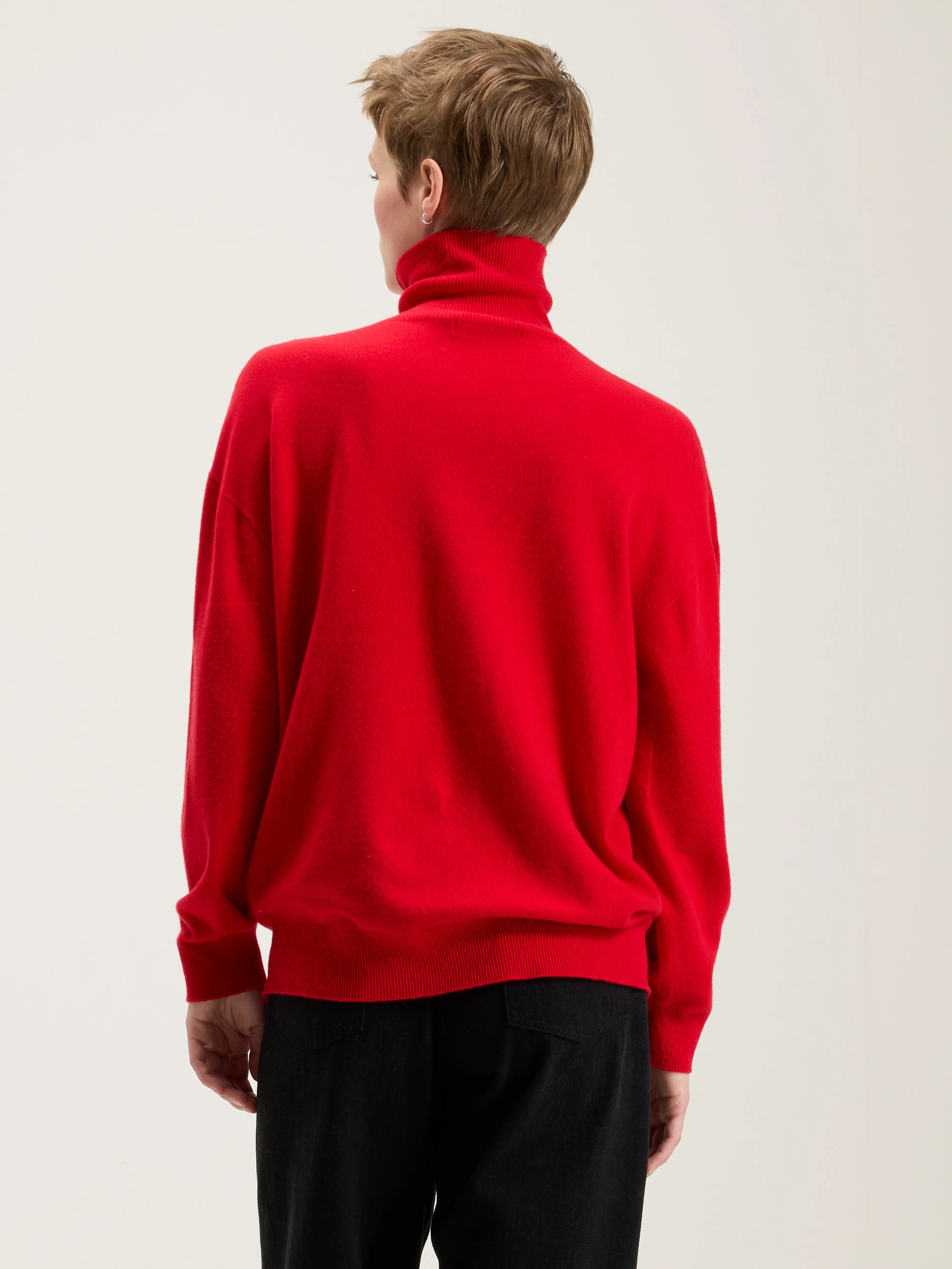 Polly Turtleneck Sweater (242 / W / RED)