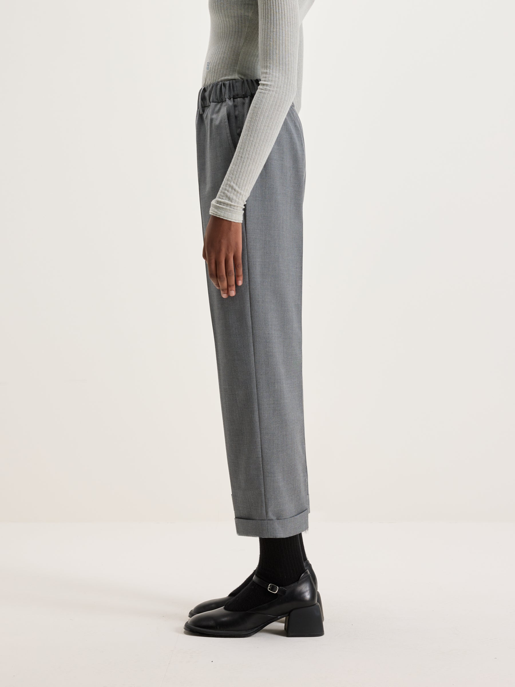 Pantalon Robin en laine (242 / W / GREY)